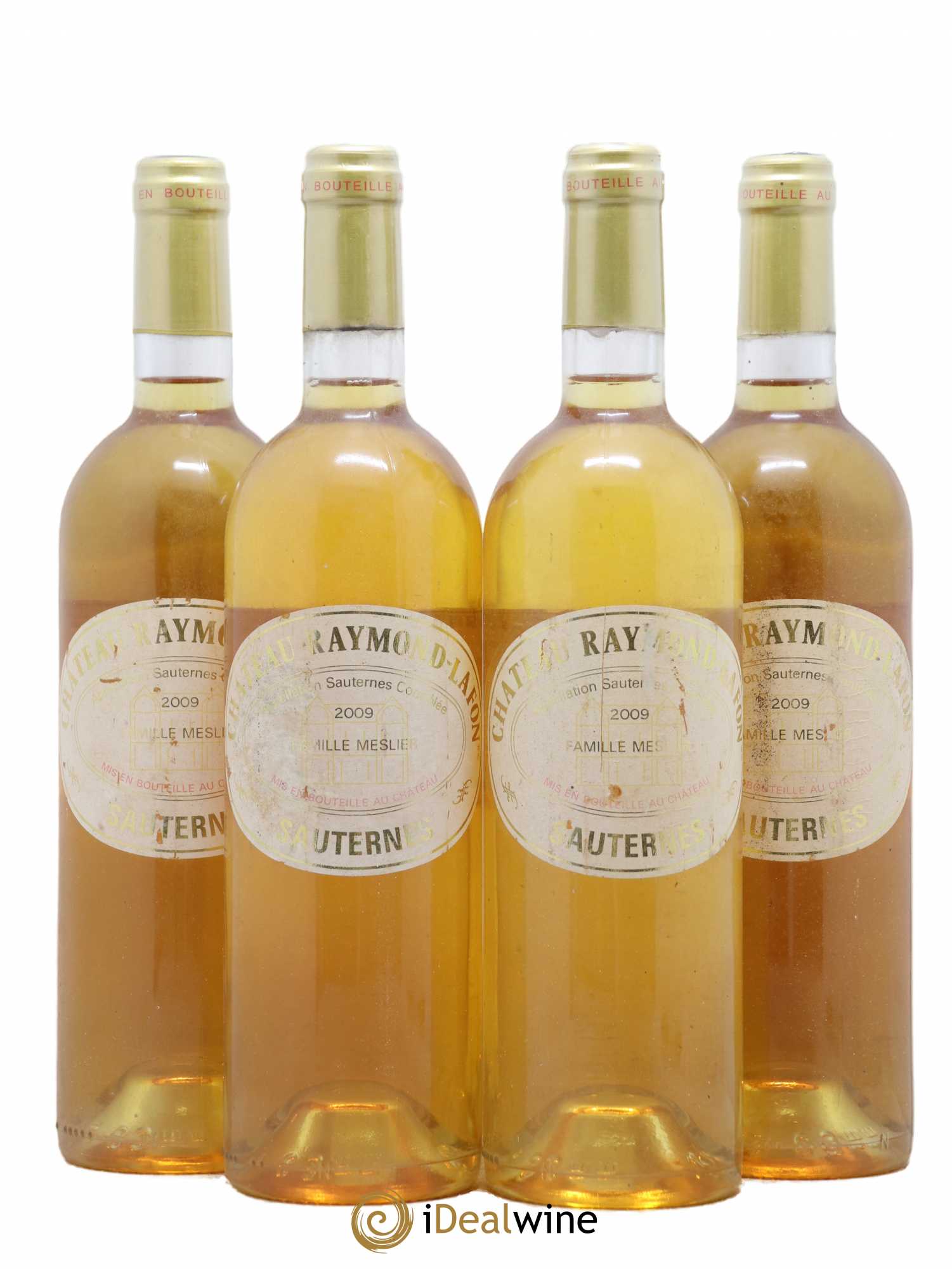 Château Raymond Lafon 2009 - Lotto di 4 bottiglie - 0