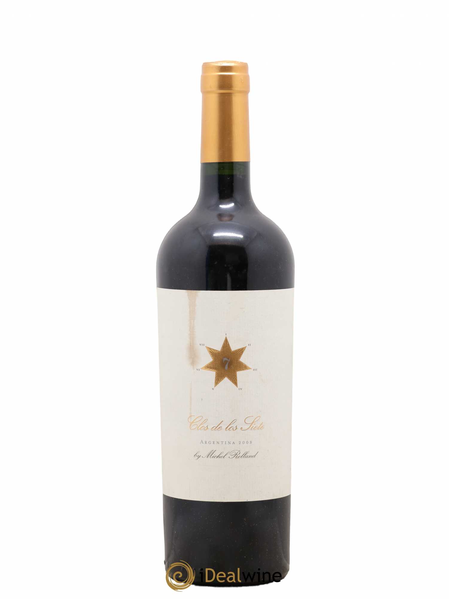 Mendoza Argentine Vista Flores Clos de Los Siete Michel Rolland 2008 - Posten von 1 Flasche - 0