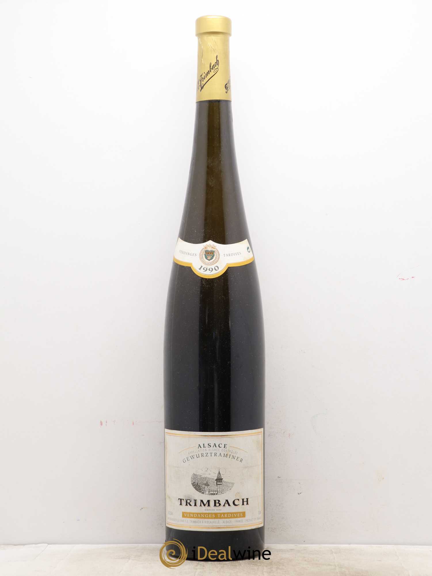 Alsace Gewurztraminer Vendanges Tardives Trimbach (Domaine) 1990 - Lotto di 1 magnum - 0