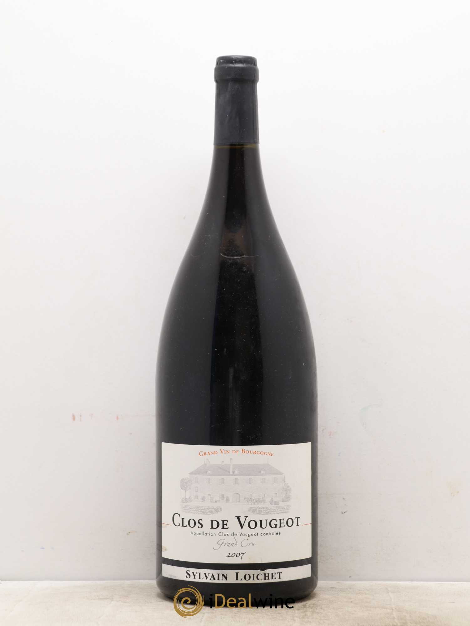 Clos de Vougeot Grand Cru Sylvain Loichet 2007 - Lot de 1 magnum - 0