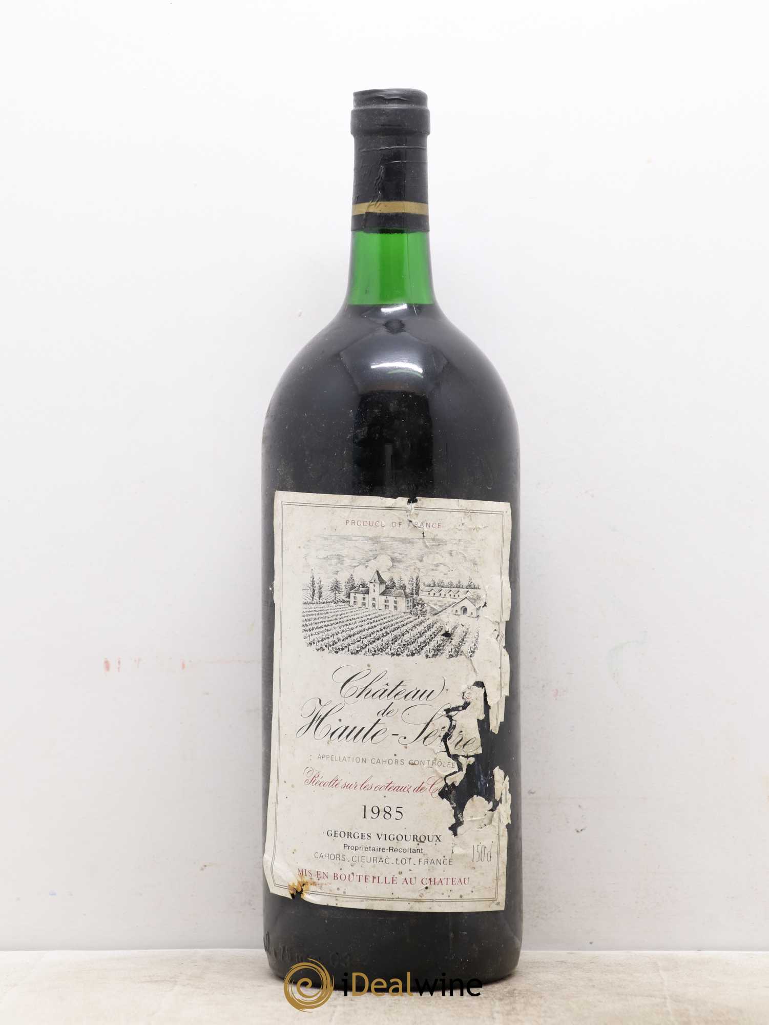 Cahors Domaine de Haute Serre Vigouroux 1985 - Posten von 1 Magnum - 0