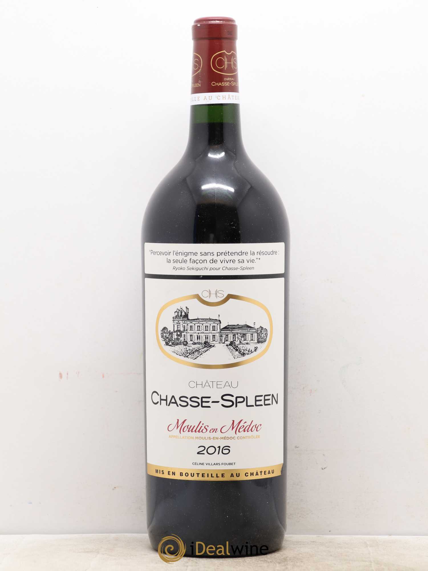 Château Chasse Spleen 2016 - Lot de 1 magnum - 0