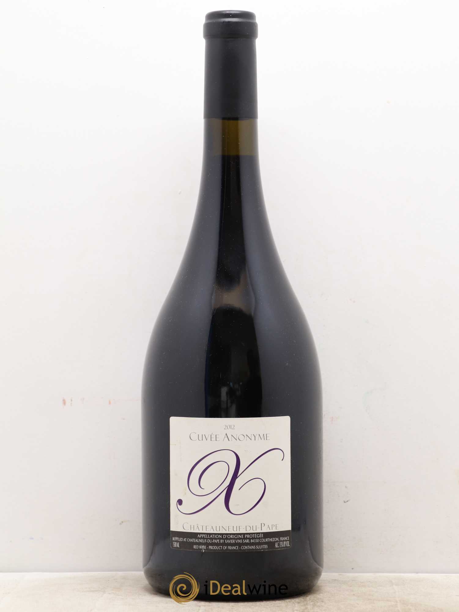 Châteauneuf-du-Pape Cuvée Anonyme Xavier Vignon 2012 - Lot de 1 magnum - 0