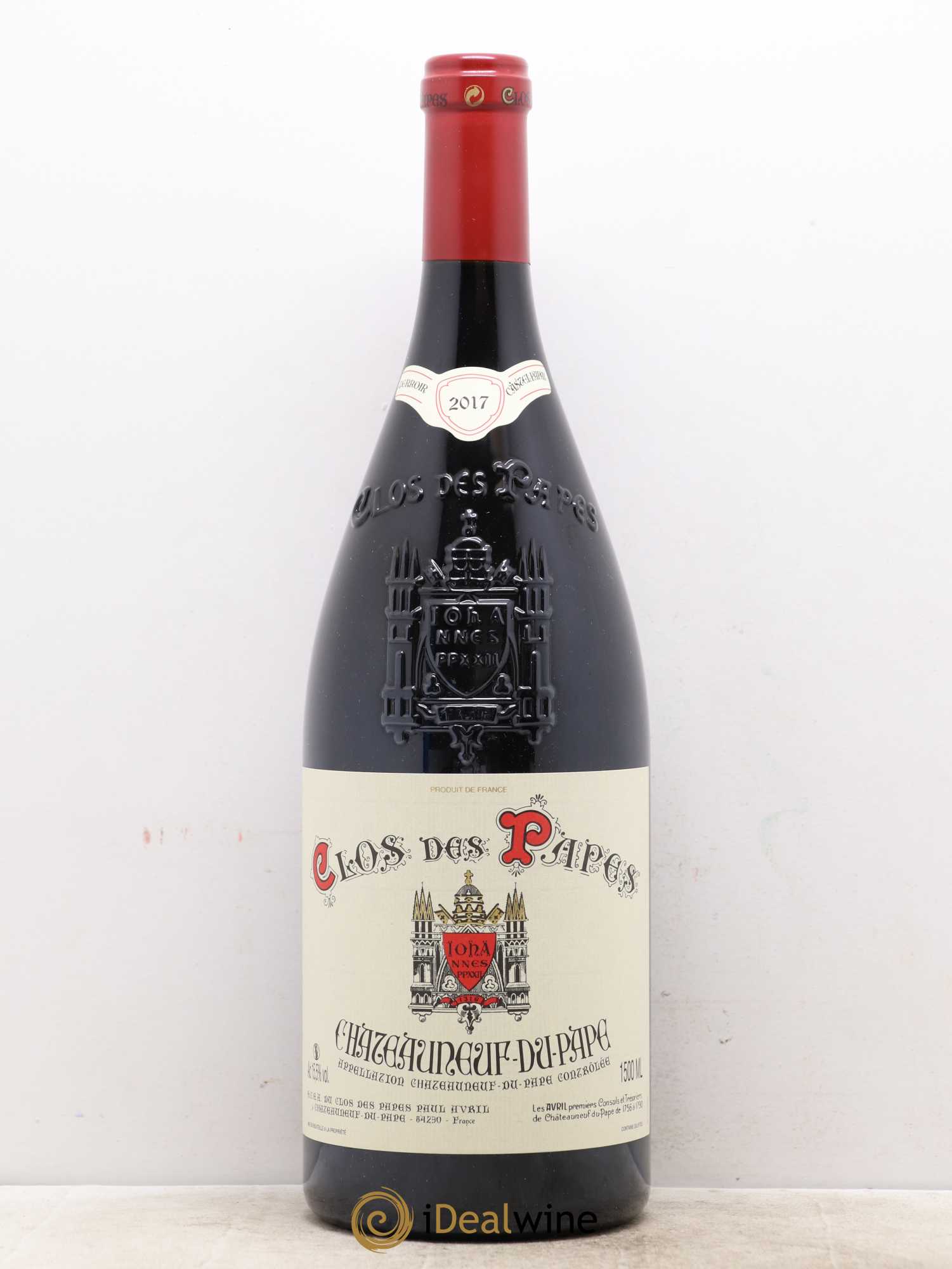 Châteauneuf-du-Pape Clos des Papes - Paul Avril 2017 - Lot de 1 magnum - 0