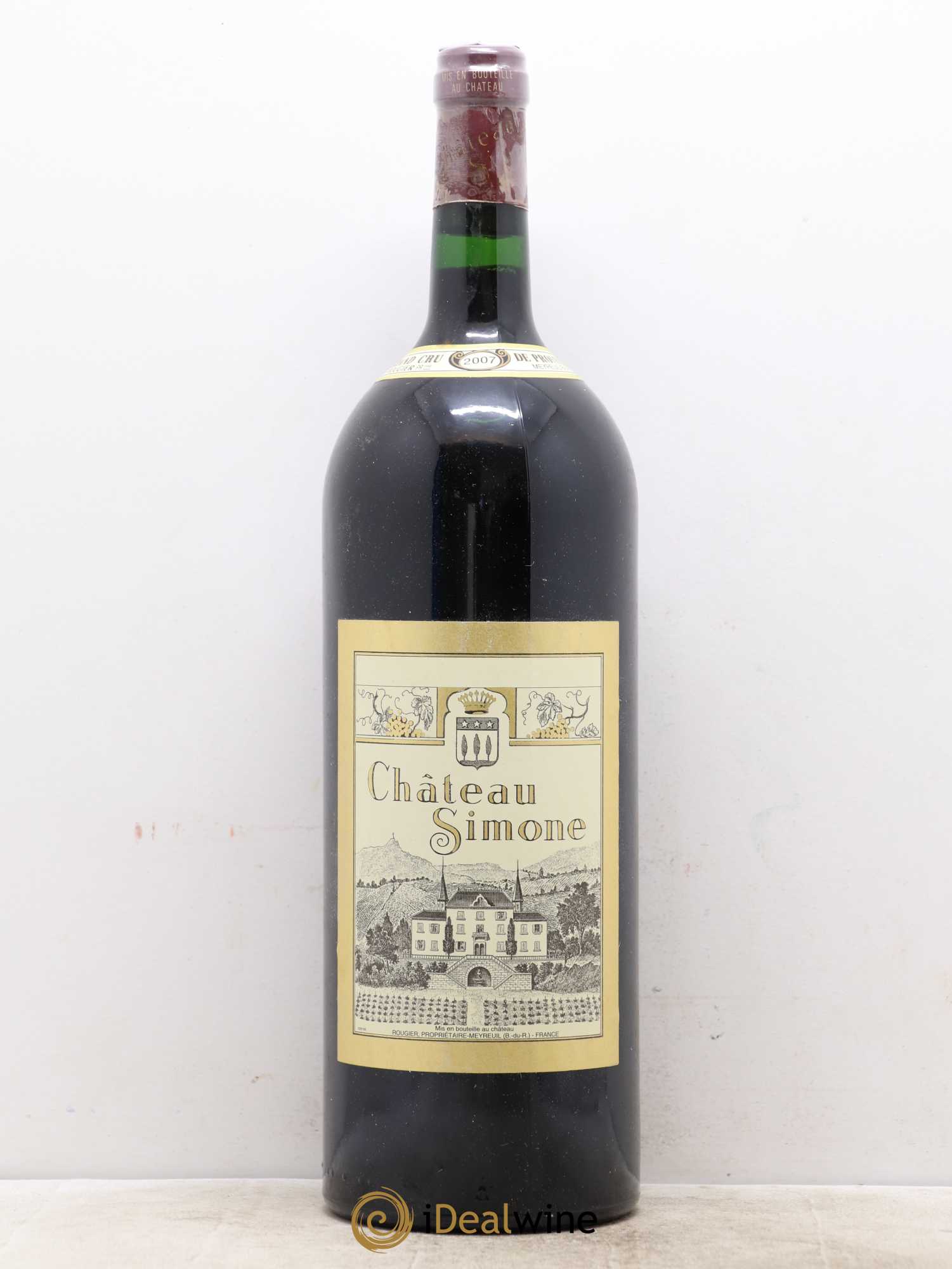 Palette Château Simone Famille Rougier 2007 - Lot de 1 magnum - 0