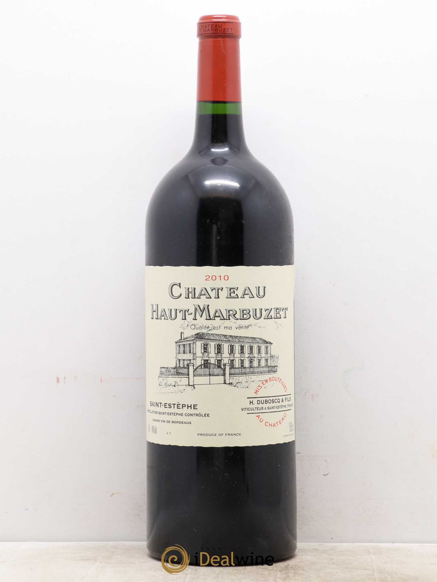 Château Haut Marbuzet 2010 - Lot de 1 magnum - 0