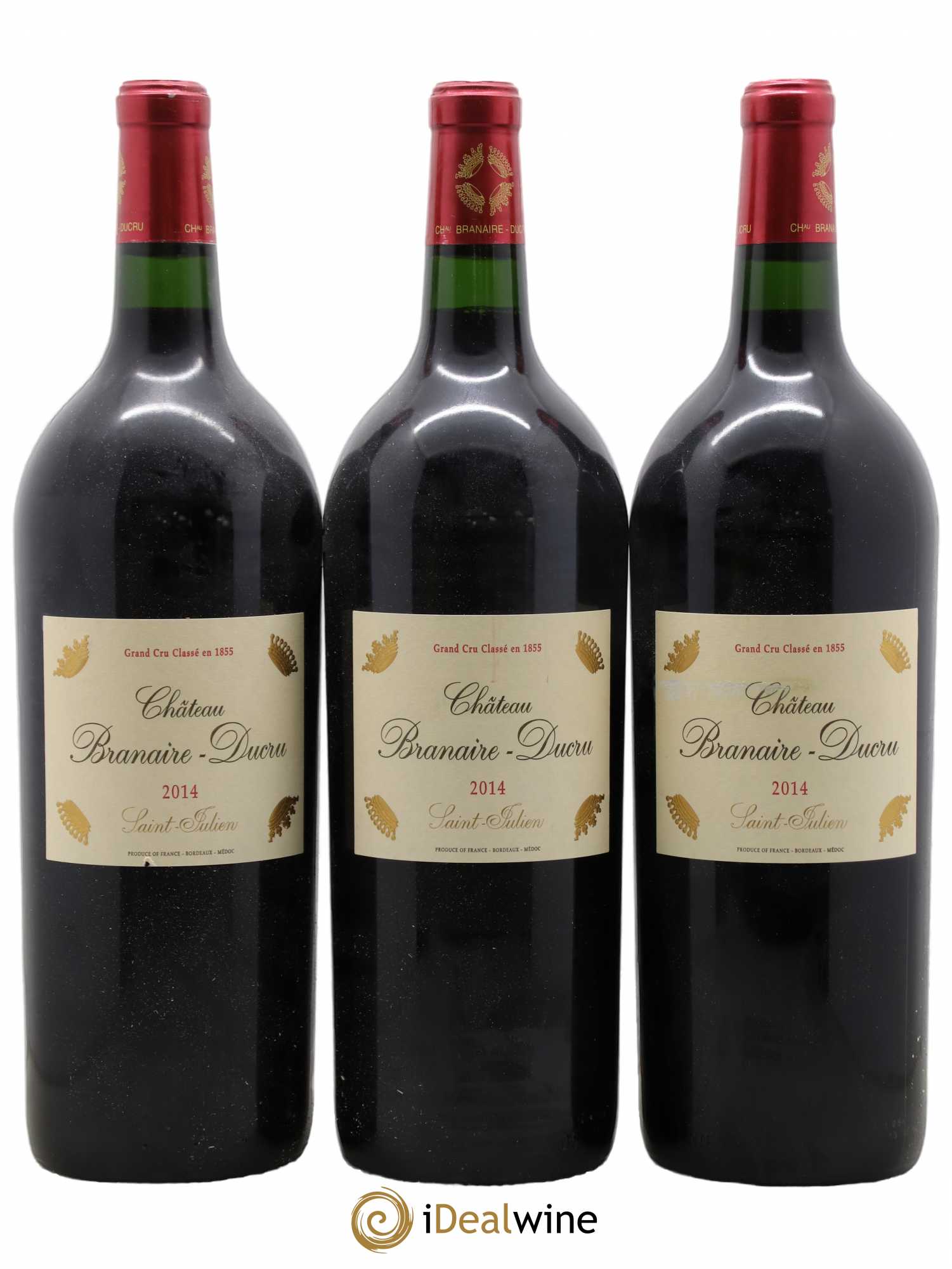 Château Branaire Ducru 4ème Grand Cru Classé 2014 - Lot de 3 magnums - 0