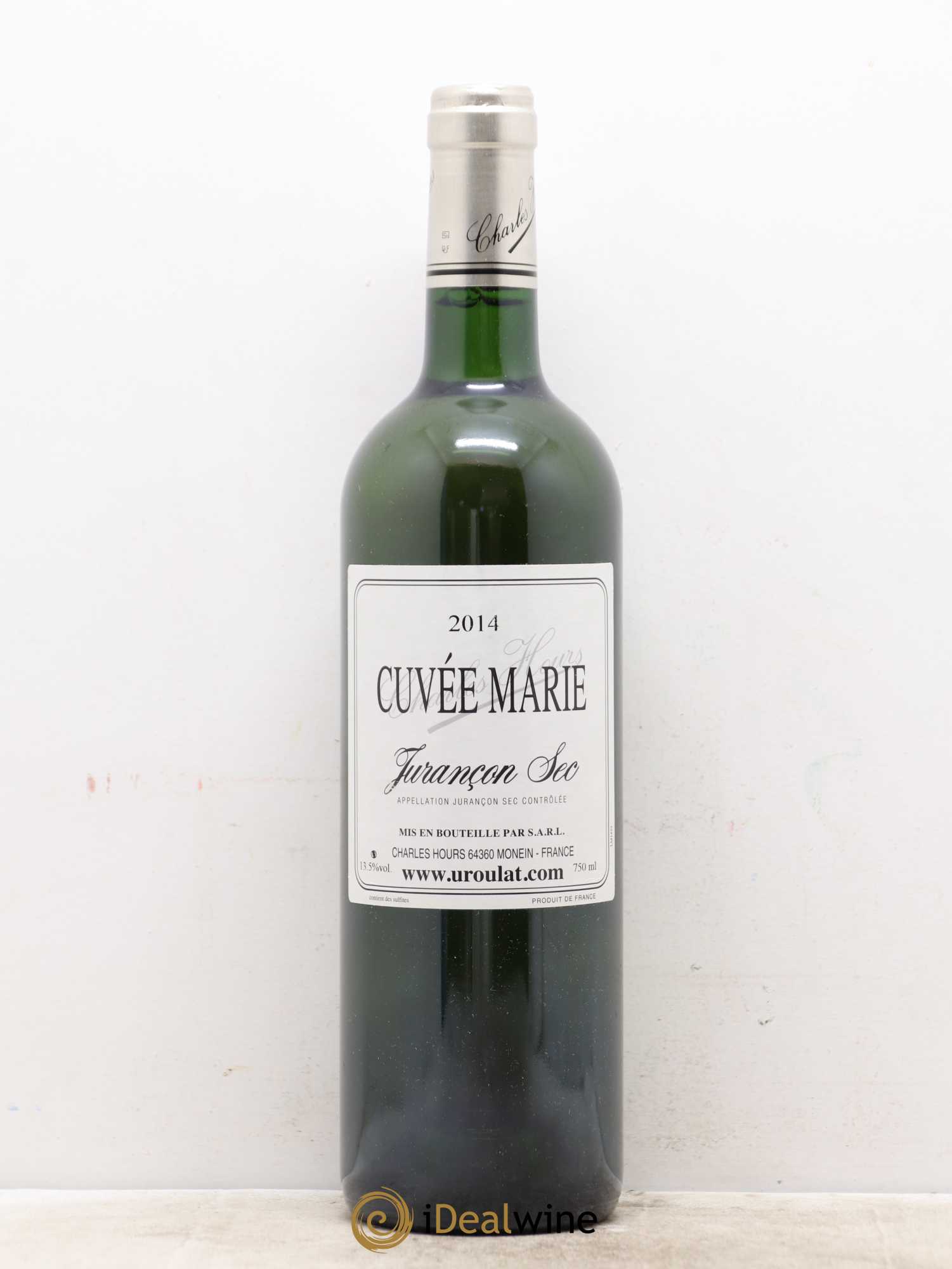 Jurançon Sec Uroulat Cuvée Marie Charles Hours Marie Uroulat Charles Hours 2014 - Posten von 1 Flasche - 0