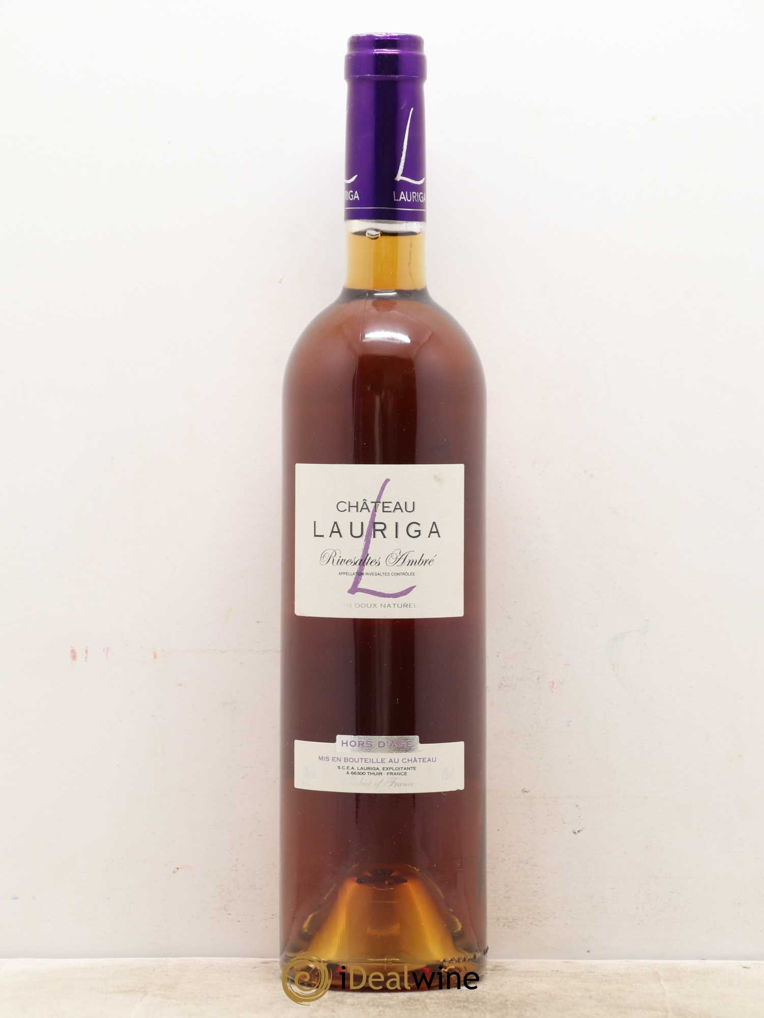 Rivesaltes Lauriga Hors d'Age (sans prix de réserve) - Posten von 1 Flasche - 0