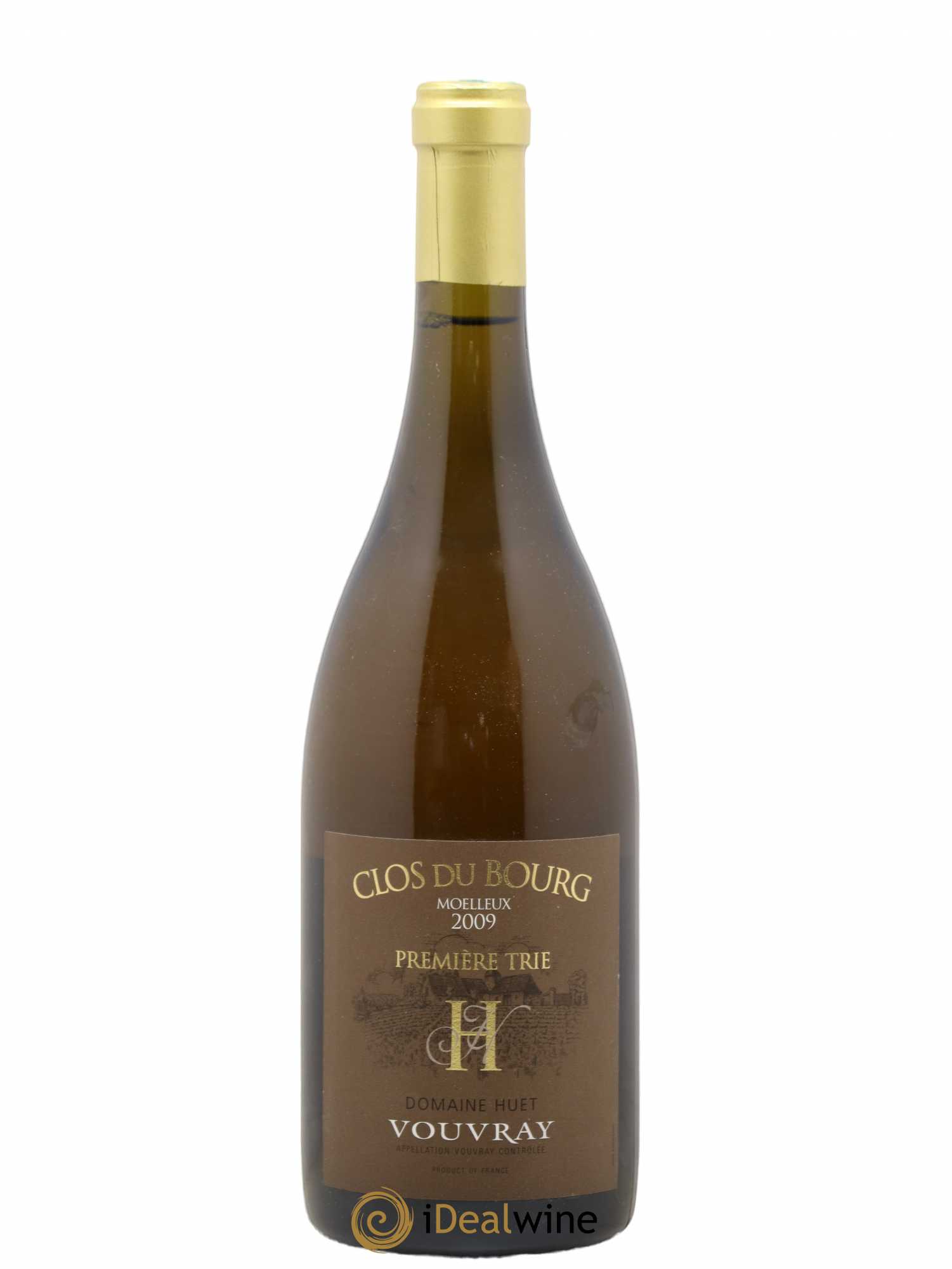 Vouvray Clos du Bourg Moelleux 1ère trie Domaine Huet 2009 - Lotto di 1 bottiglia - 0