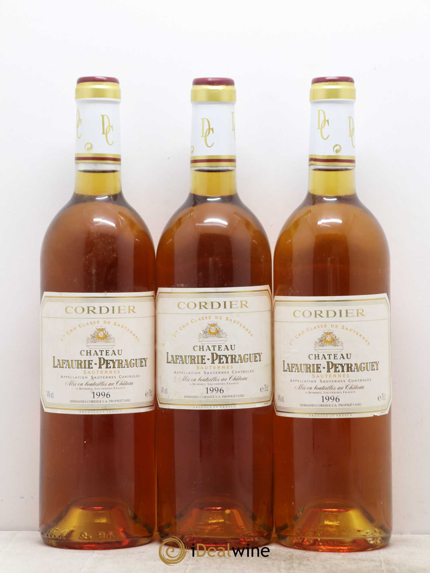 Château Lafaurie-Peyraguey 1er Grand Cru Classé 1996 - Lotto di 6 bottiglie - 2