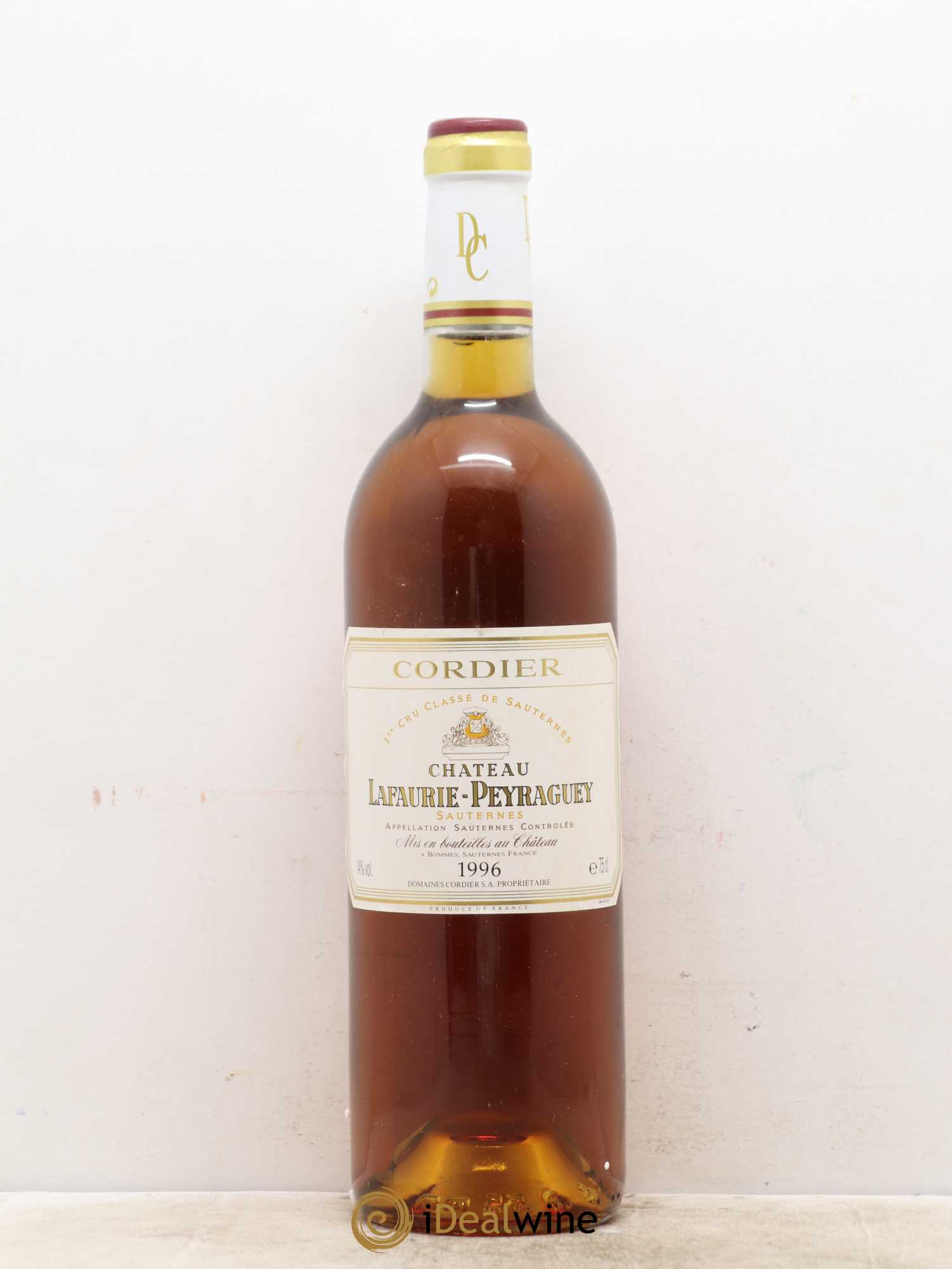 Château Lafaurie-Peyraguey 1er Grand Cru Classé 1996 - Lotto di 1 bottiglia - 0