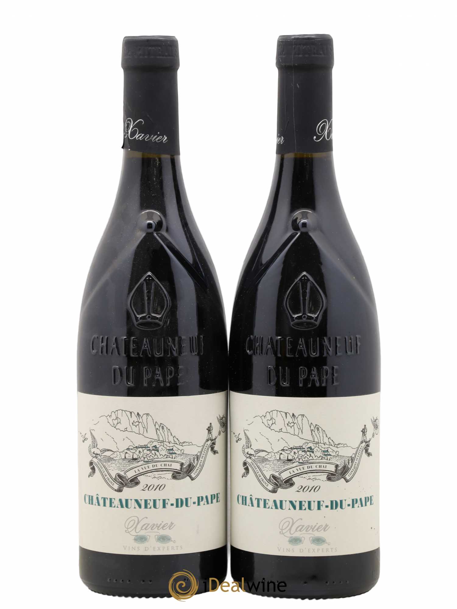 Châteauneuf-du-Pape Xavier Vins D'Experts 2010 - Lot de 2 bouteilles - 0