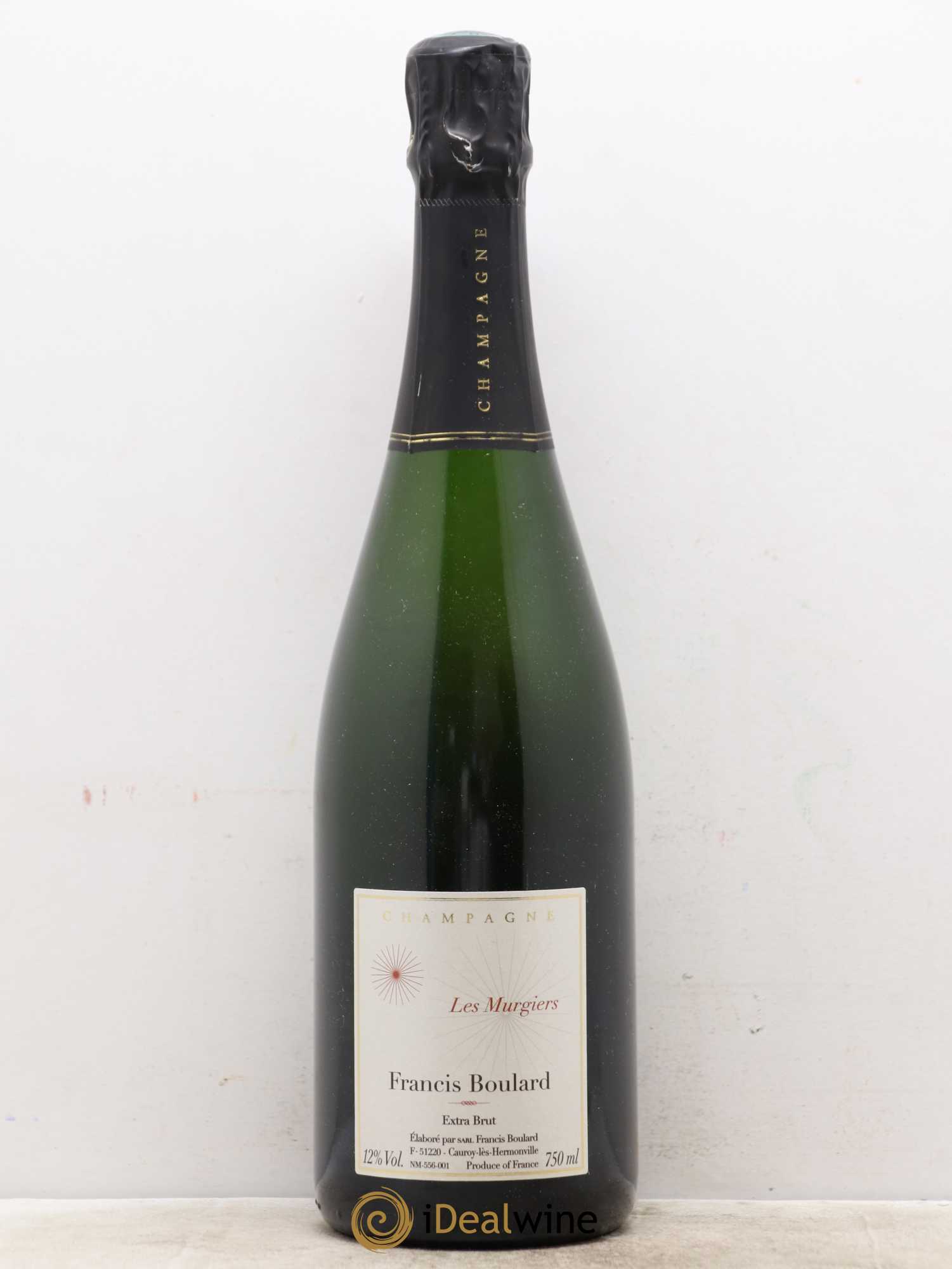Les Murgiers Blanc de Noirs Extra-Brut Francis Boulard - Lot de 1 bouteille - 0