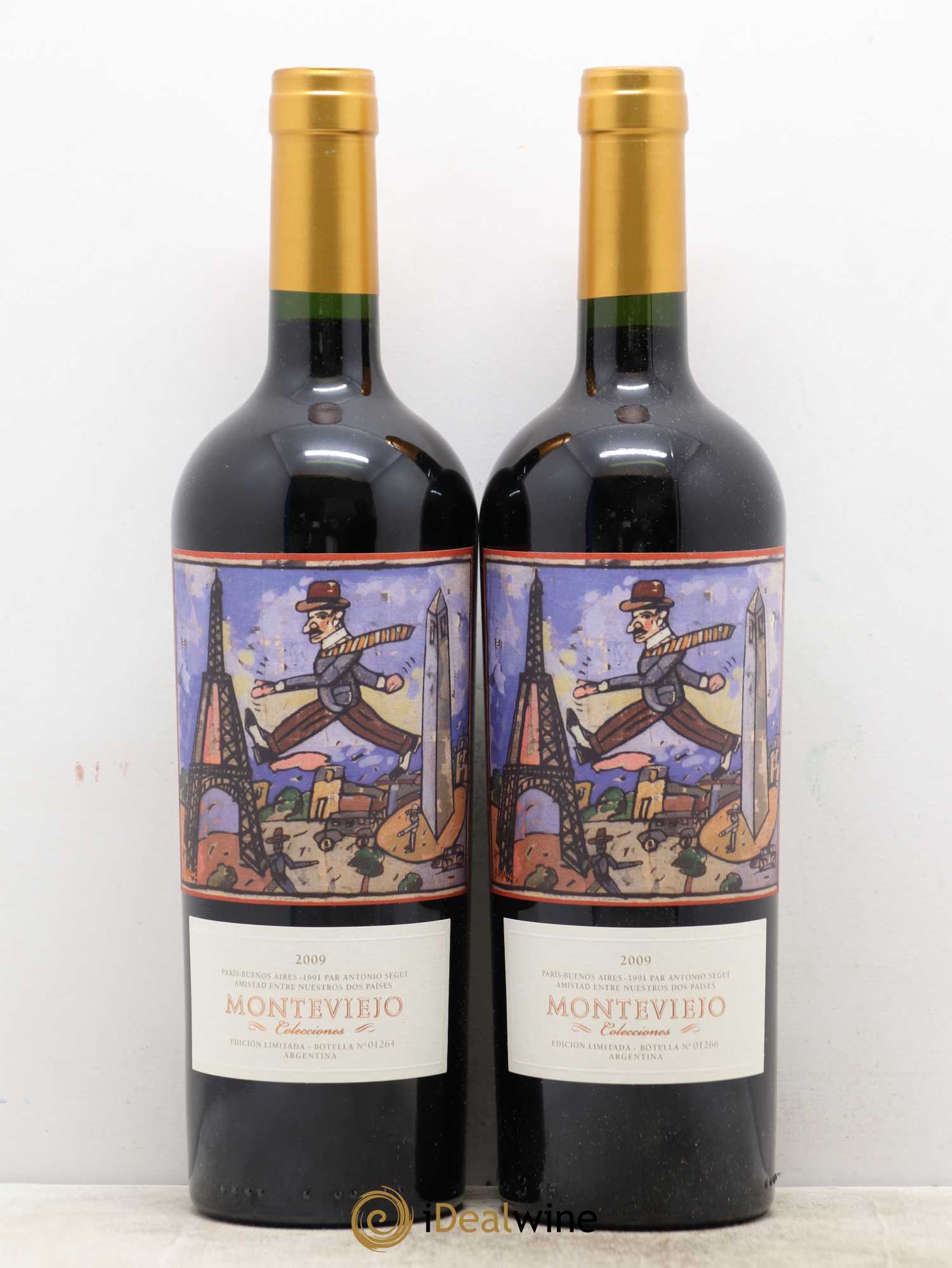 Mendoza Monteviejo Collecciones Segui Vale de Uco 2009 - Posten von 2 Flaschen - 0