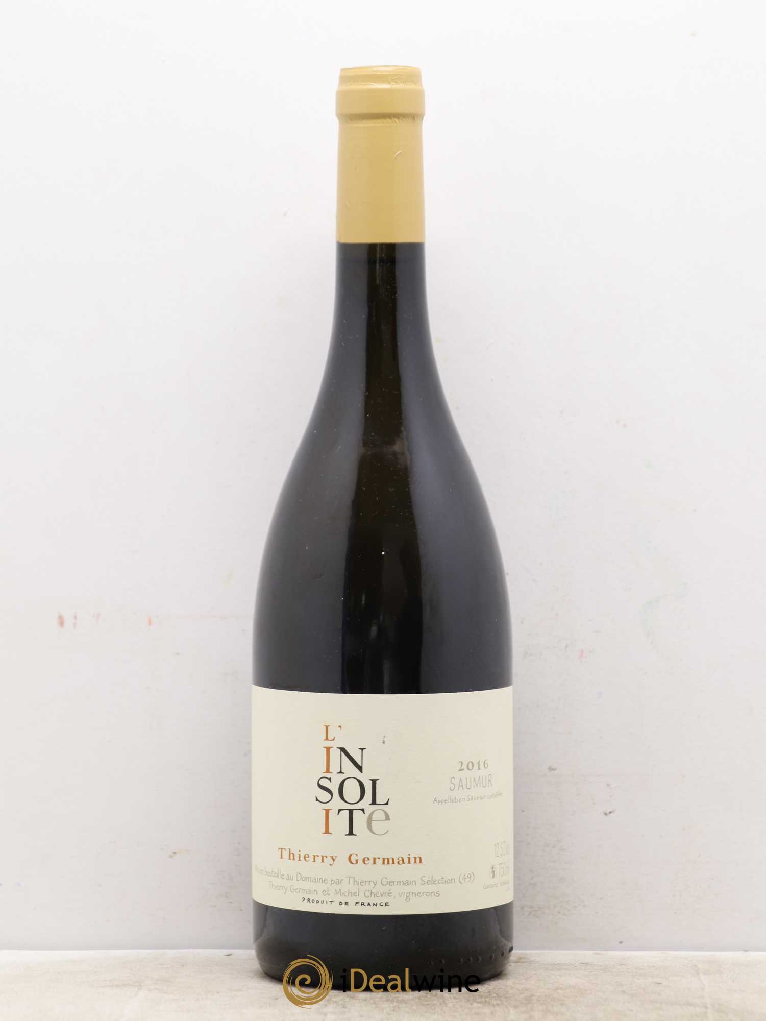 Saumur Insolite Domaine des Roches Neuves - Thierry Germain 2016 - Lot de 1 bouteille - 0