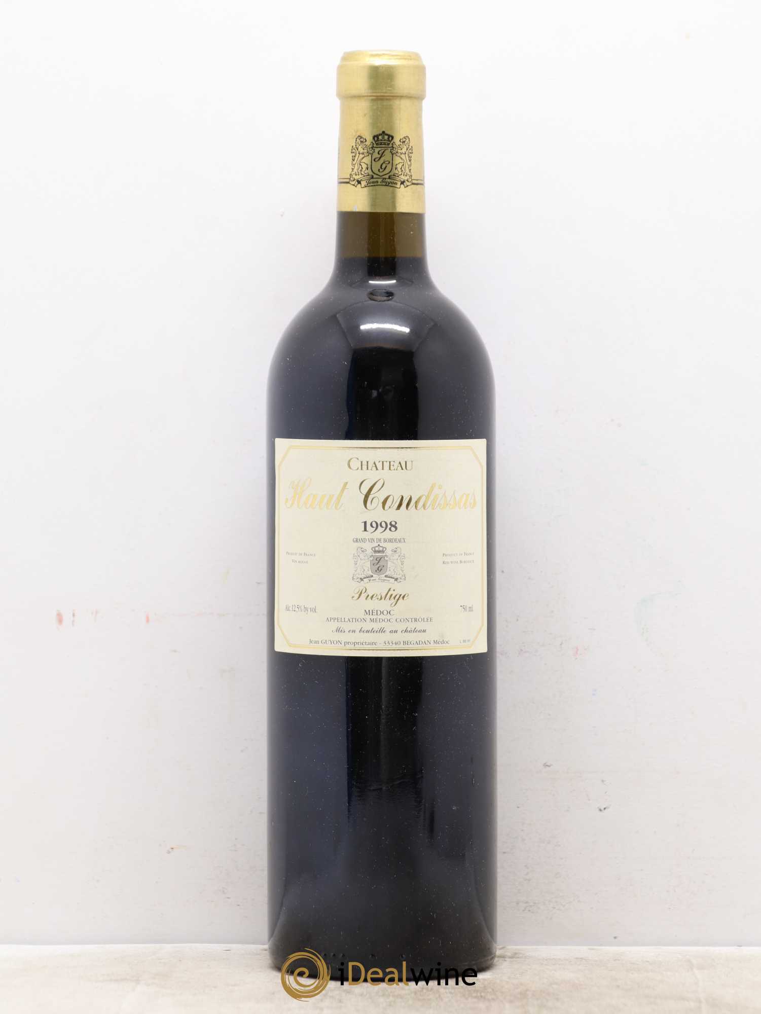 Haut-Condissas - Cuvée Prestige 1998 - Lot de 1 bouteille - 0