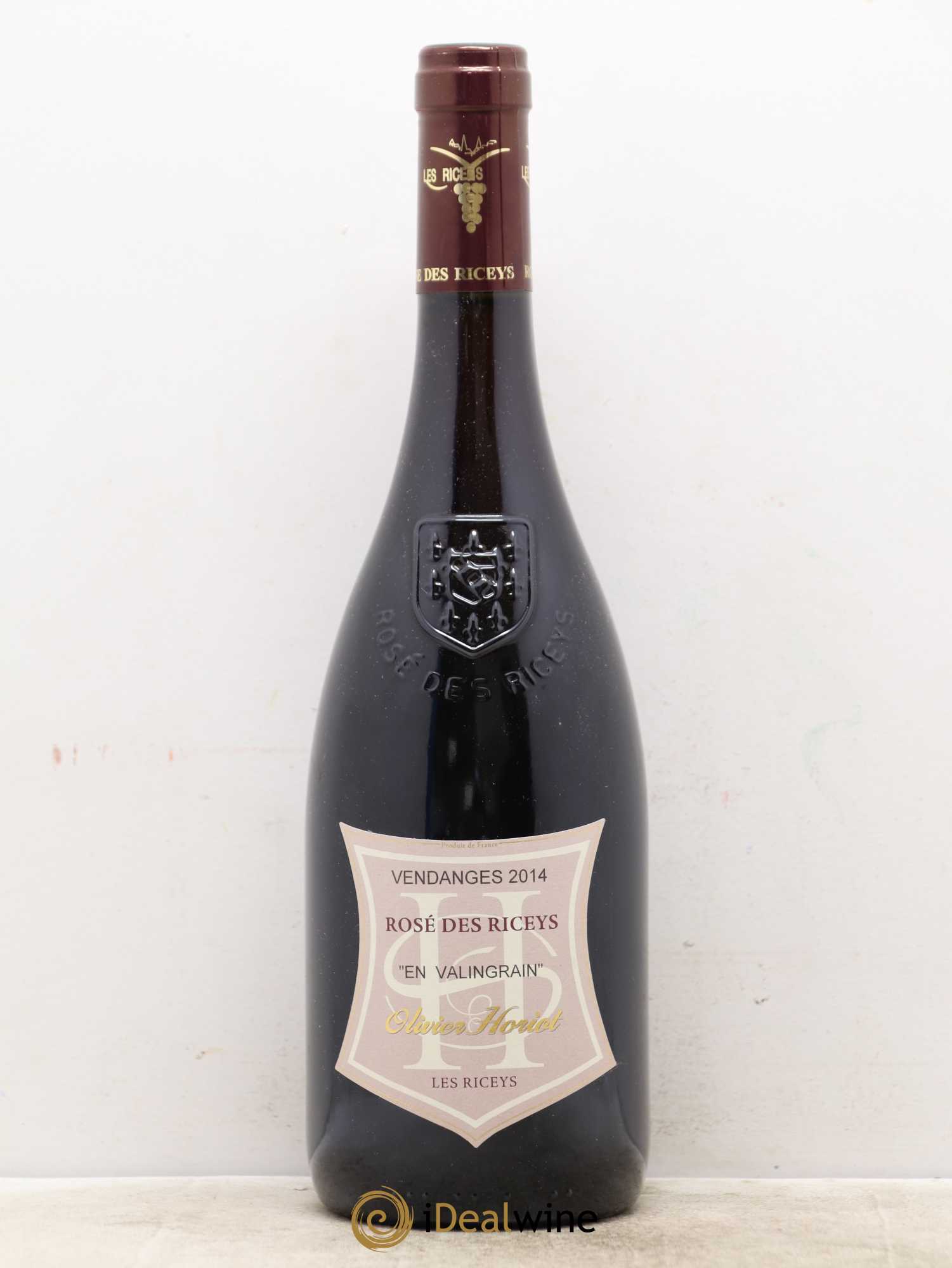 En Valingrain Olivier Horiot Les Riceys 2014 - Lot de 1 bouteille - 0