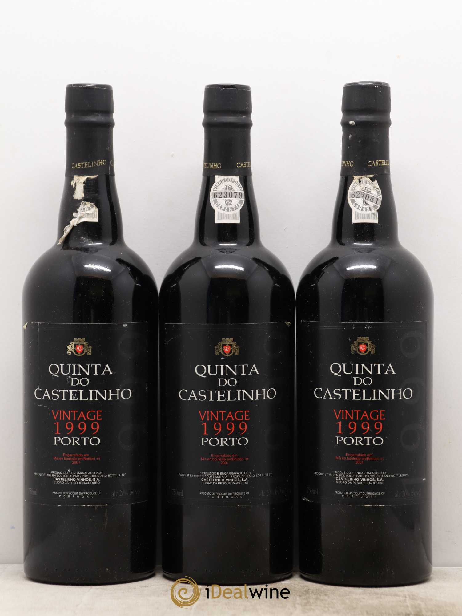 Porto Vintage Quinta do Castelinho 1999 - Posten von 3 Flaschen - 0