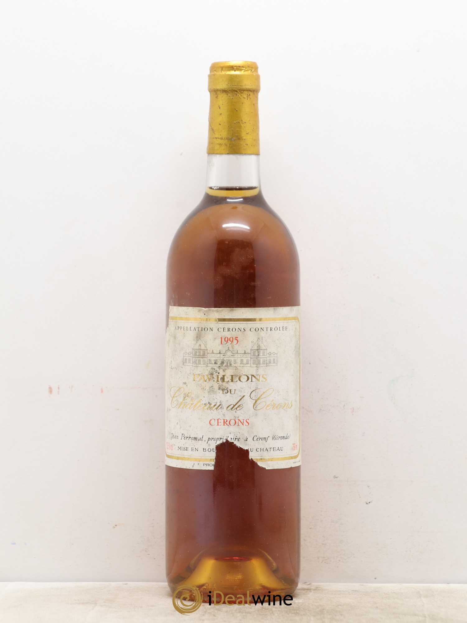 Cérons Pavillon du Château Cérons 1995 - Posten von 1 Flasche - 0