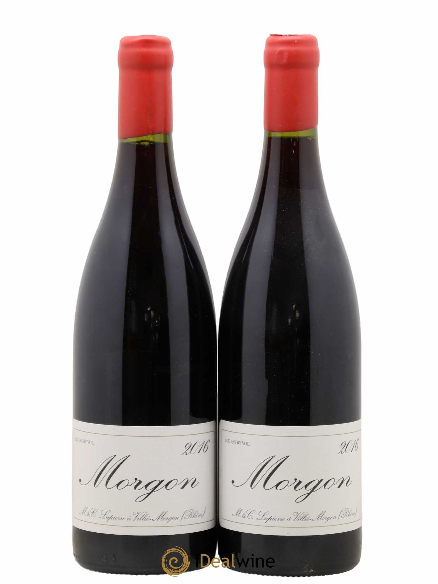 Morgon Marcel Lapierre (Domaine) 2016 - Lot de 2 bouteilles - 0
