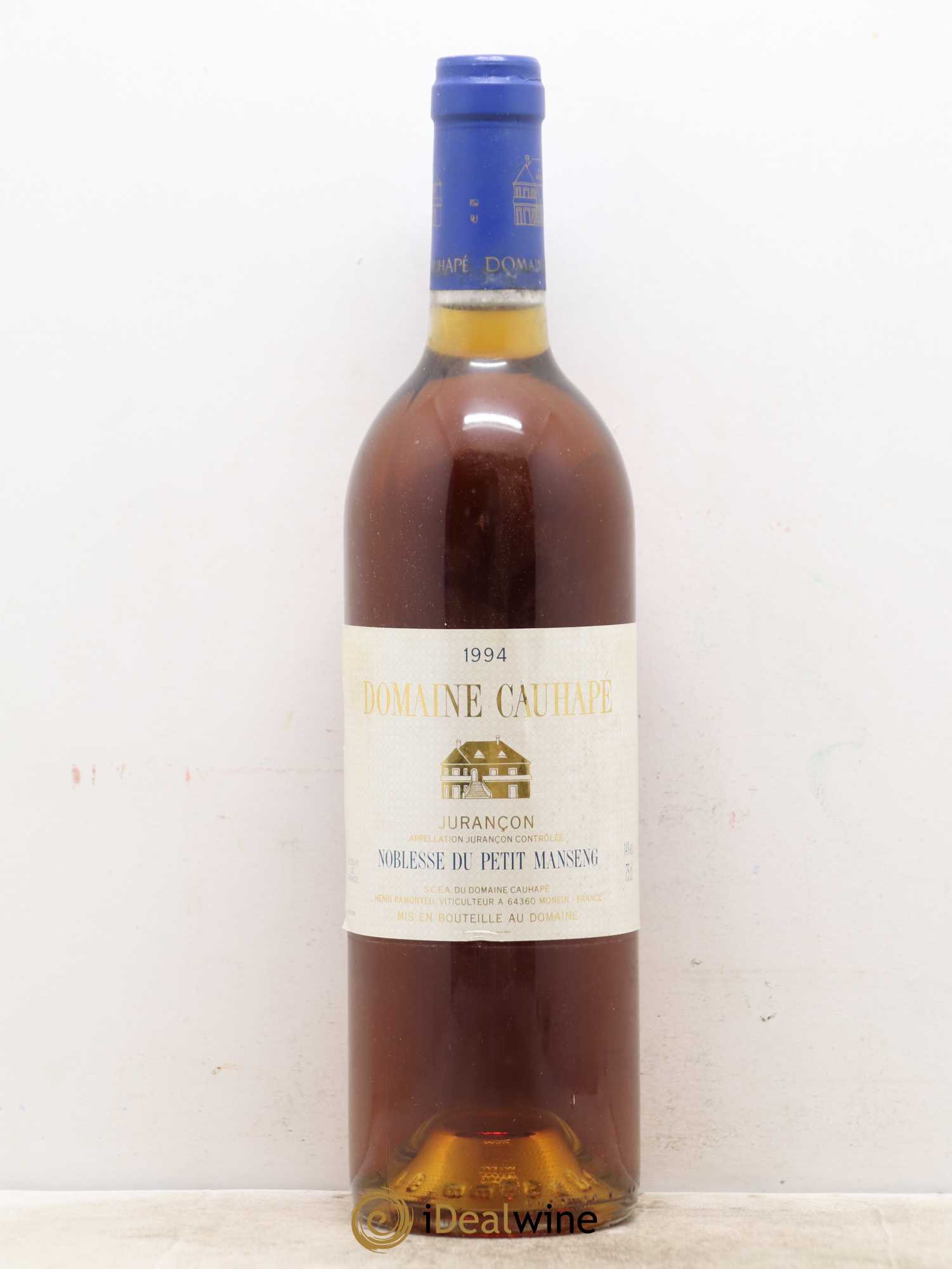 Jurançon Noblesse du Petit Manseng Domaine Cauhapé 1994 - Posten von 1 Flasche - 0