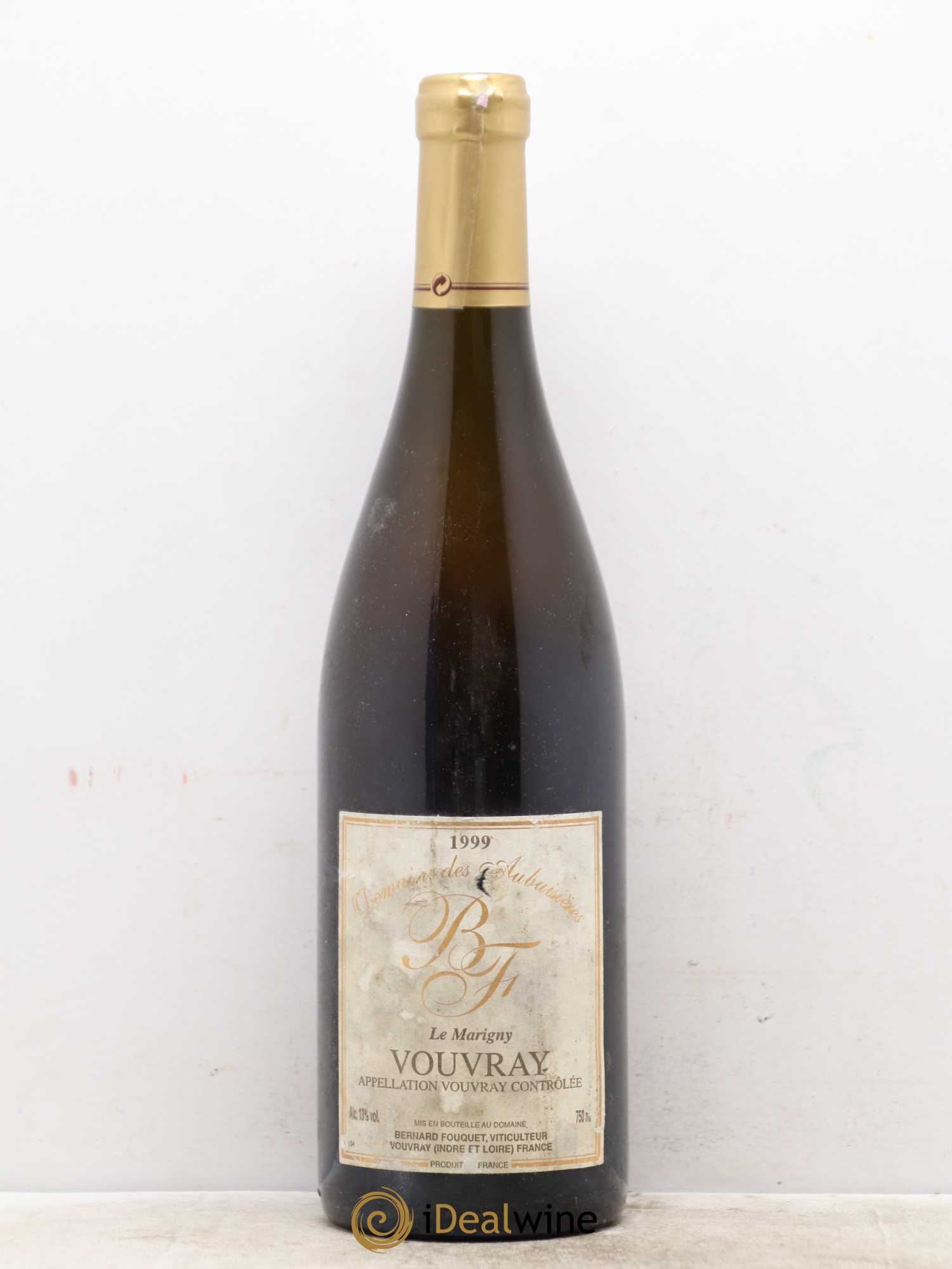 Vouvray Le Marigny domaine des Aubusières (sans prix de réserve) 1999 - Posten von 1 Flasche - 0
