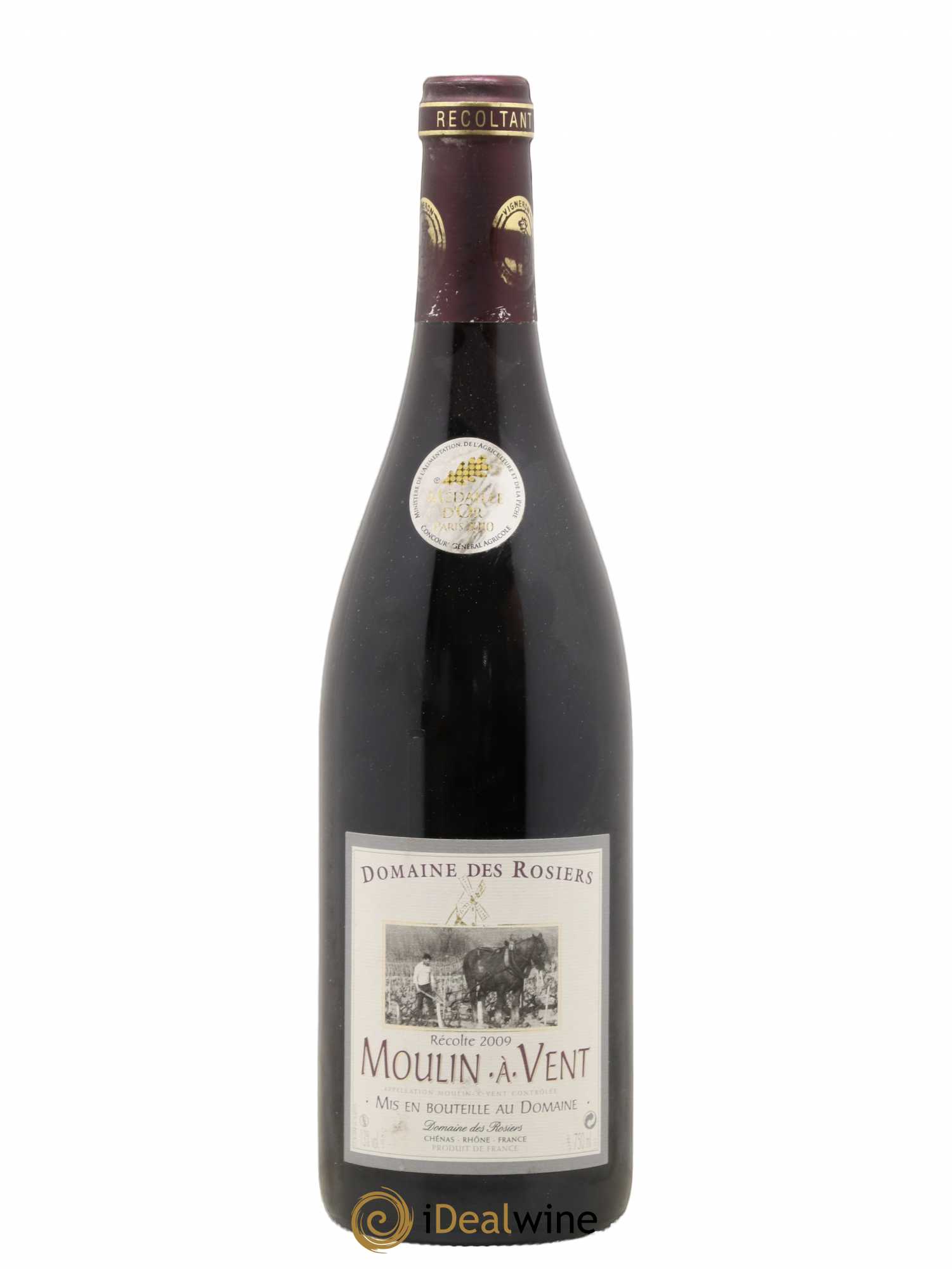 Moulin-à-Vent Domaine des Rosiers 2009 - Posten von 1 Flasche - 0