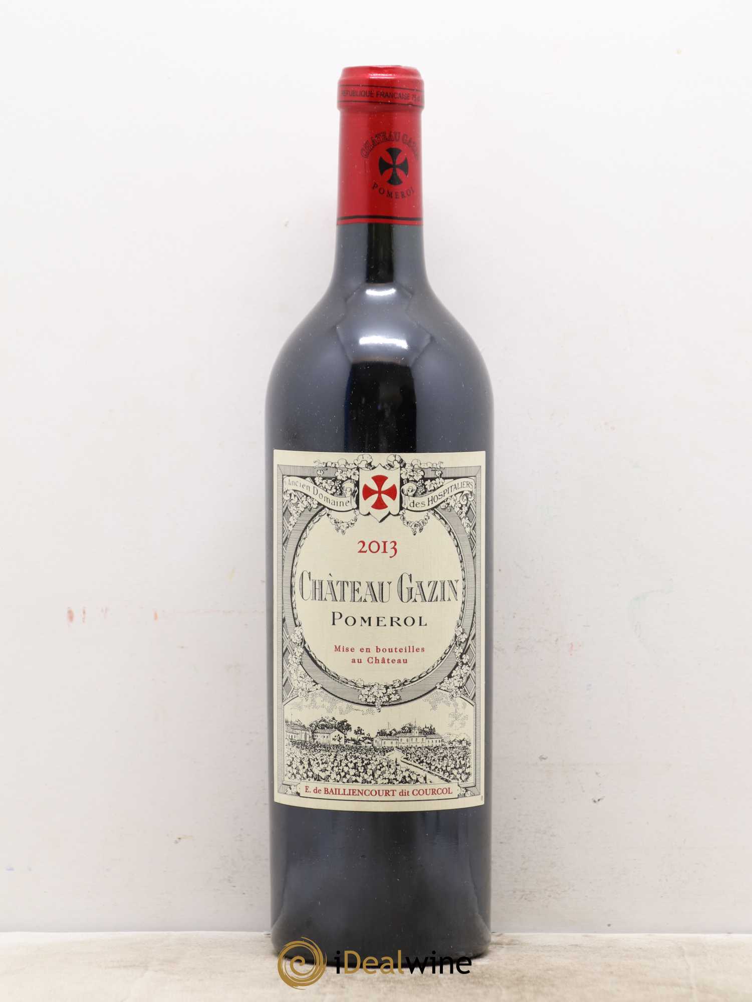 Château Gazin 2013 - Lot de 1 bouteille - 0