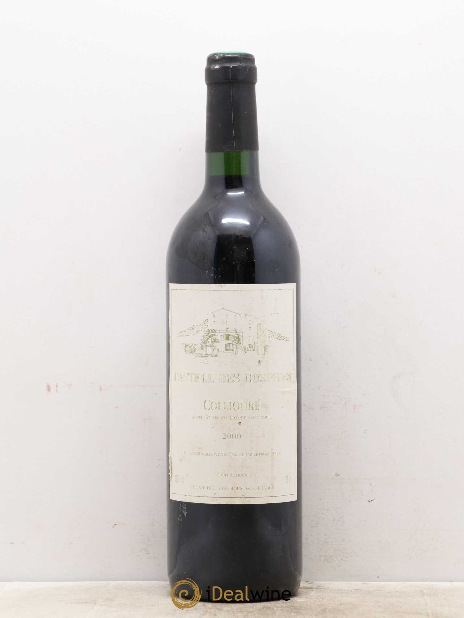 Collioure Castell des Hospices 2000 - Lot de 1 bouteille - 0