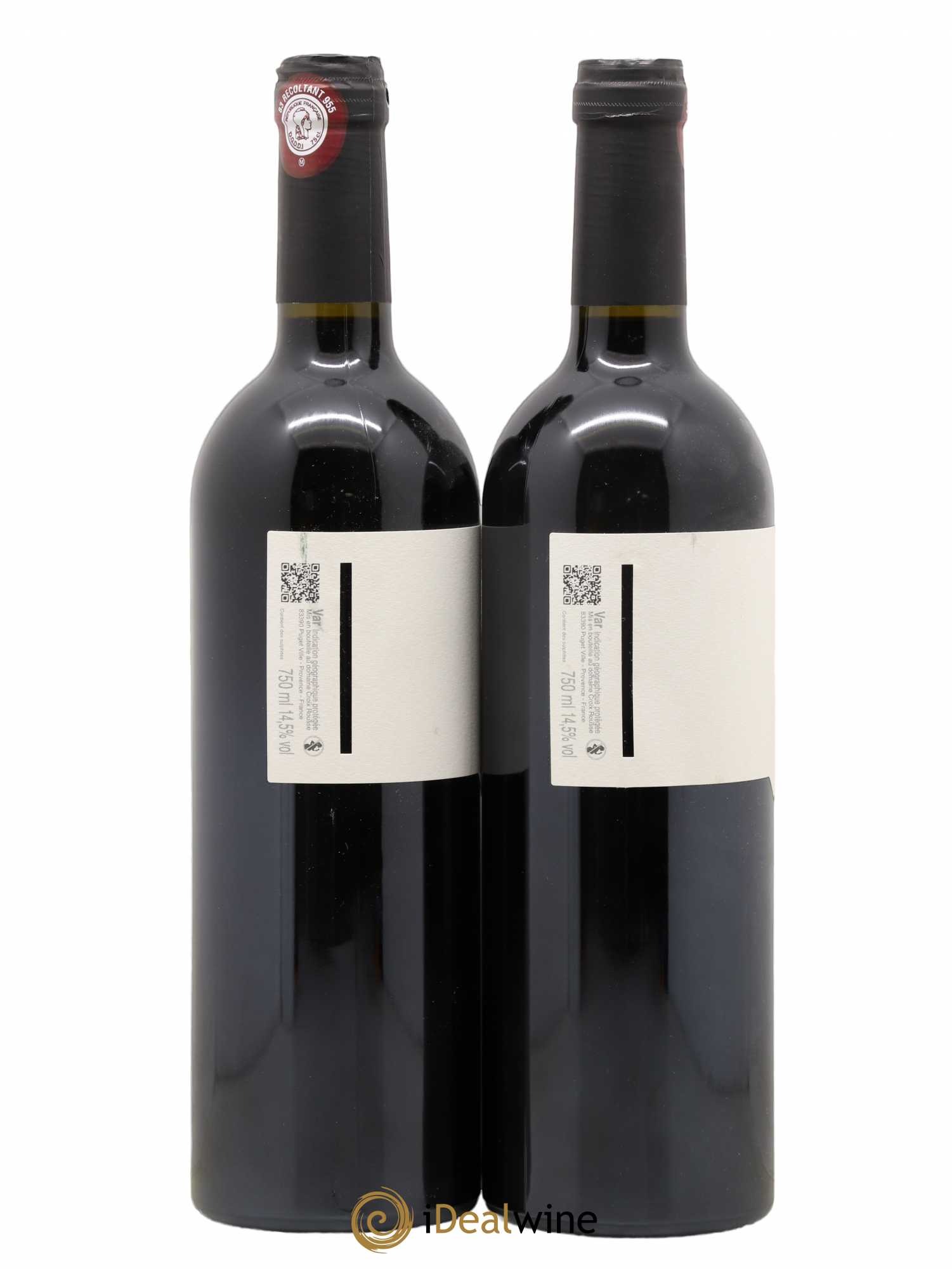 Vin de France IGP Var Suve Du Vent Domaine Croix Rousse 2014 - Lot de 2 bouteilles - 1