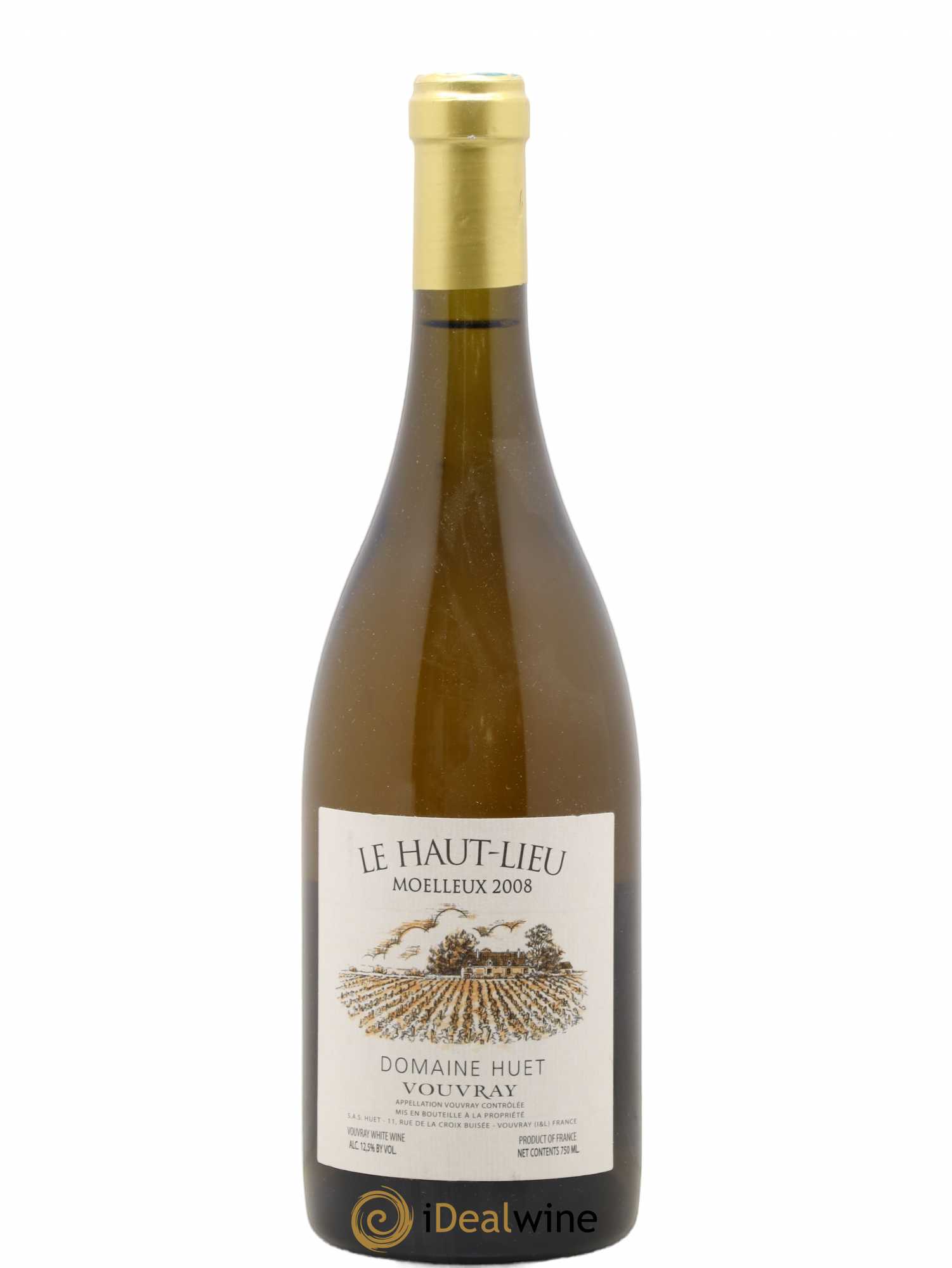 Vouvray Le Haut-Lieu Moelleux Domaine Huet 2008 - Lotto di 1 bottiglia - 0