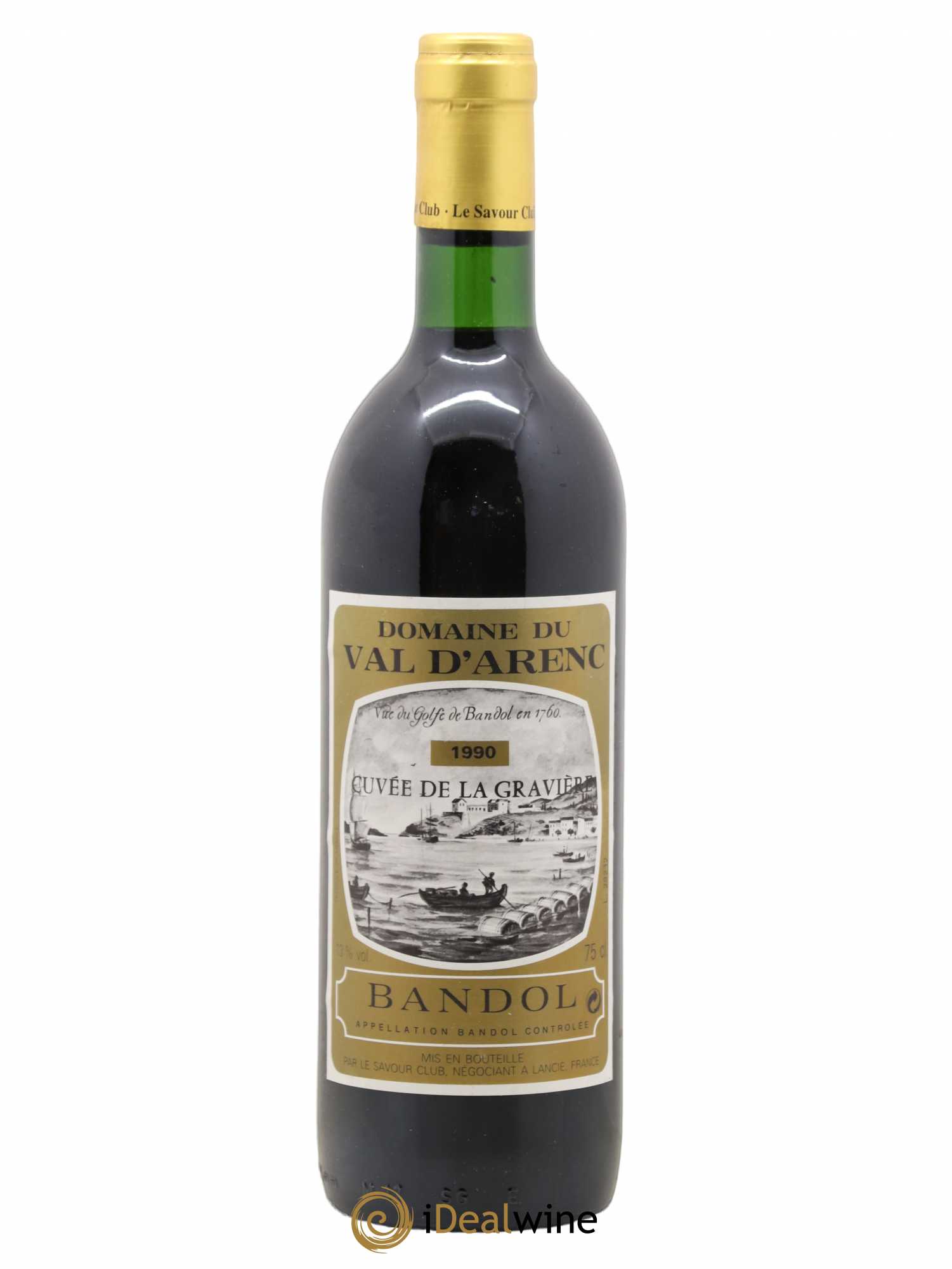 Bandol Cuvee De La Graviere Val D'Arenc 1990 - Posten von 1 Flasche - 0