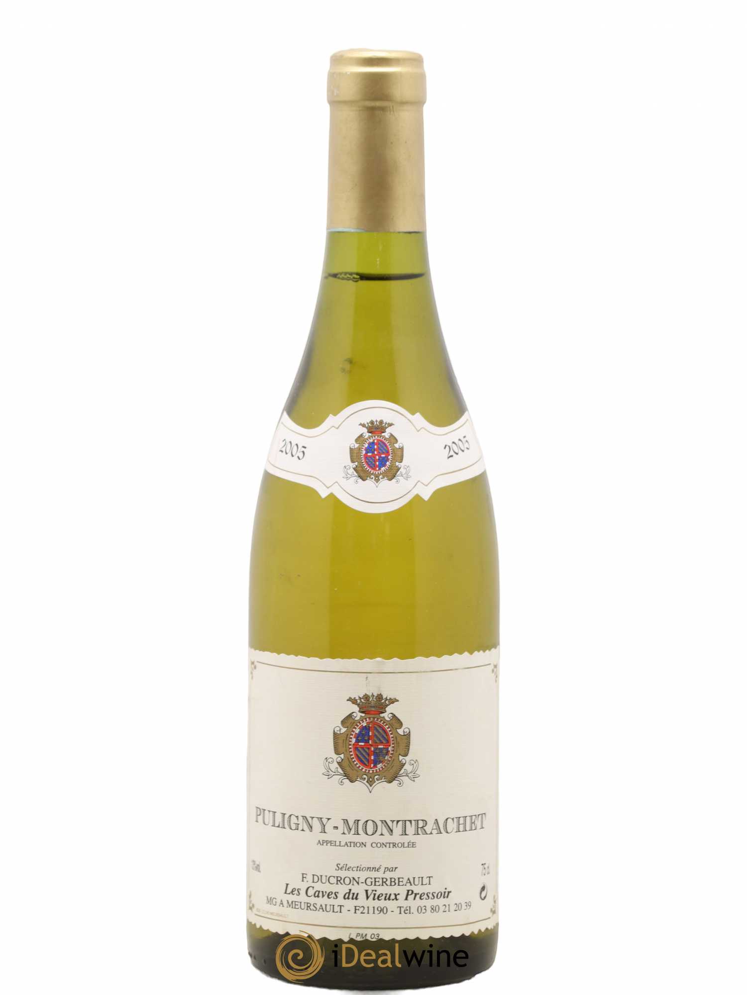 Puligny-Montrachet Les Caves Du Vieux Pressoir 2005 - Posten von 1 Flasche - 0