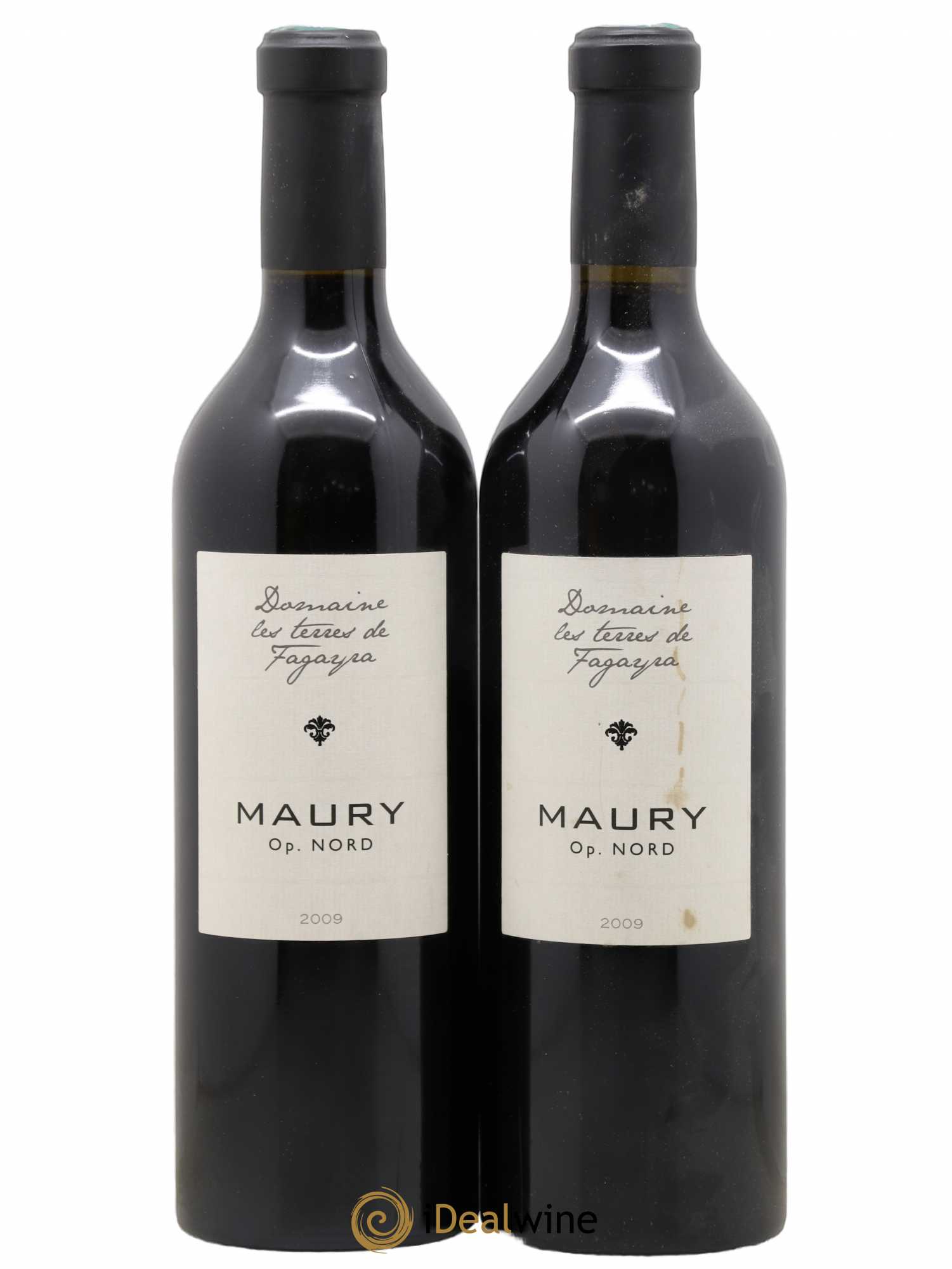 Maury Vin Doux Naturel Op Nord Fagayra 2009 - Posten von 2 Flaschen - 0