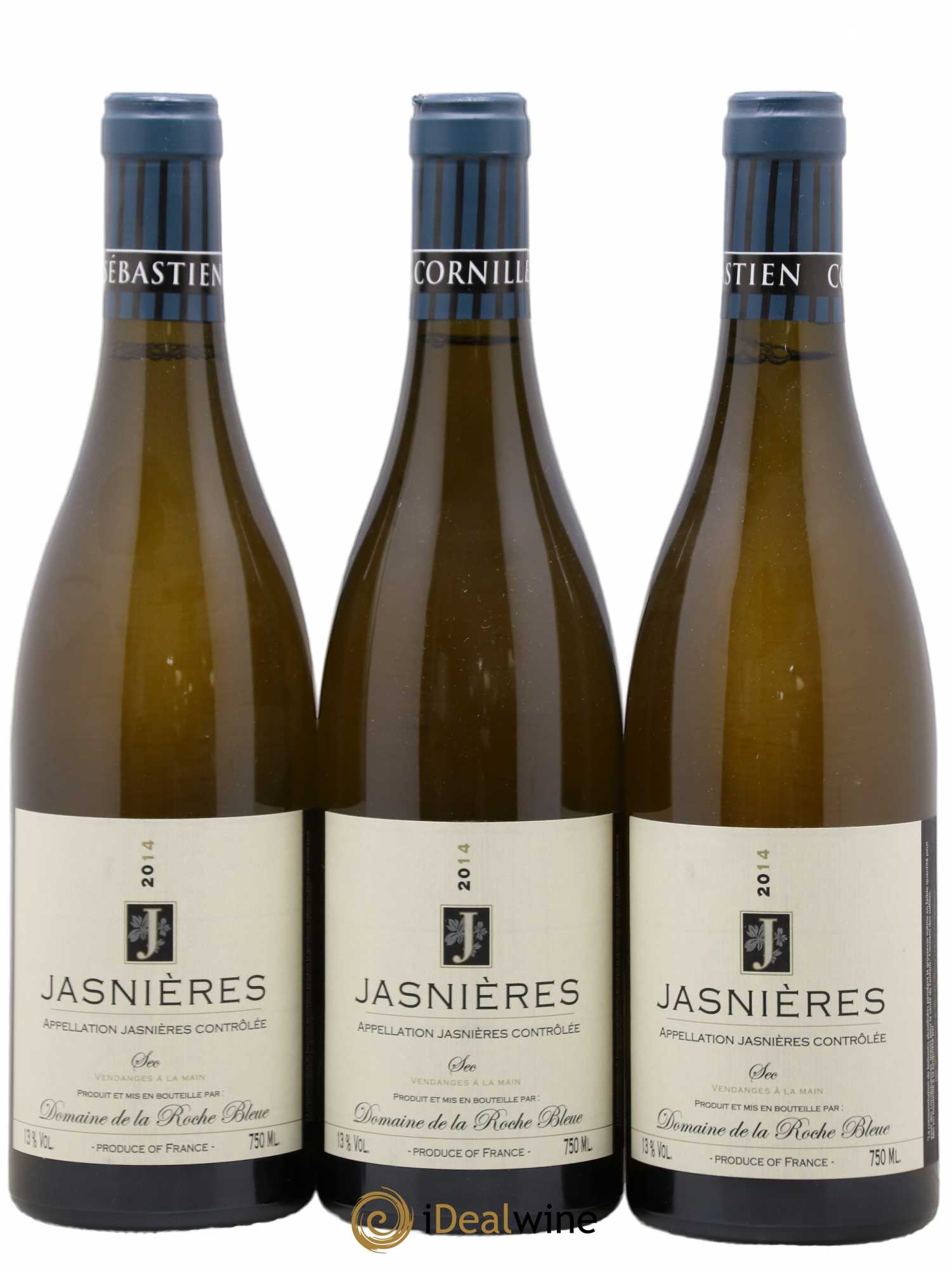 Jasnières Domaine de la Roche Bleue 2014 - Lot de 3 bouteilles - 0