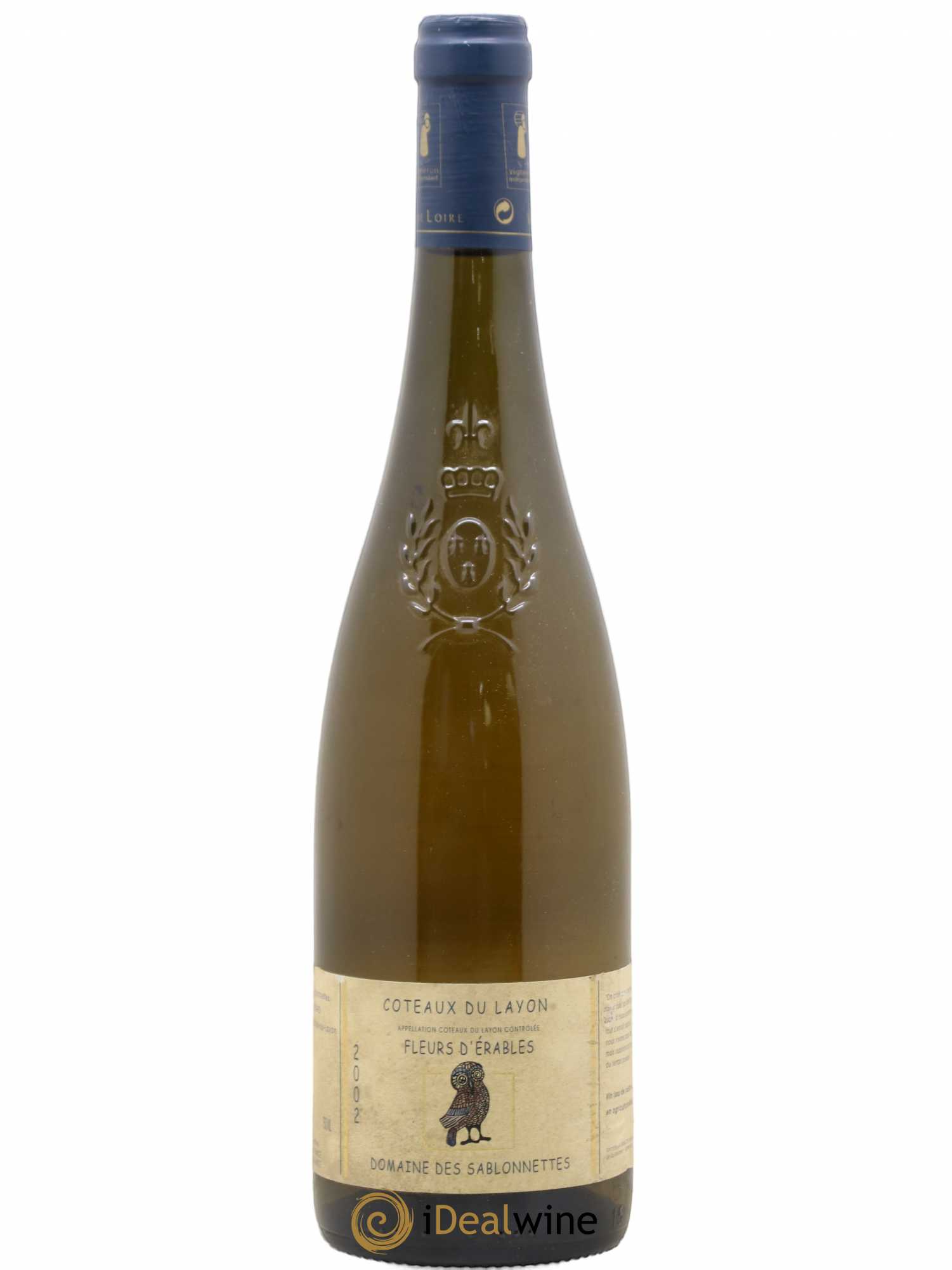 Coteaux du Layon Fleur D'Erables Domaine Des Sablonnettes J.Menard 2002 - Posten von 1 Flasche - 0