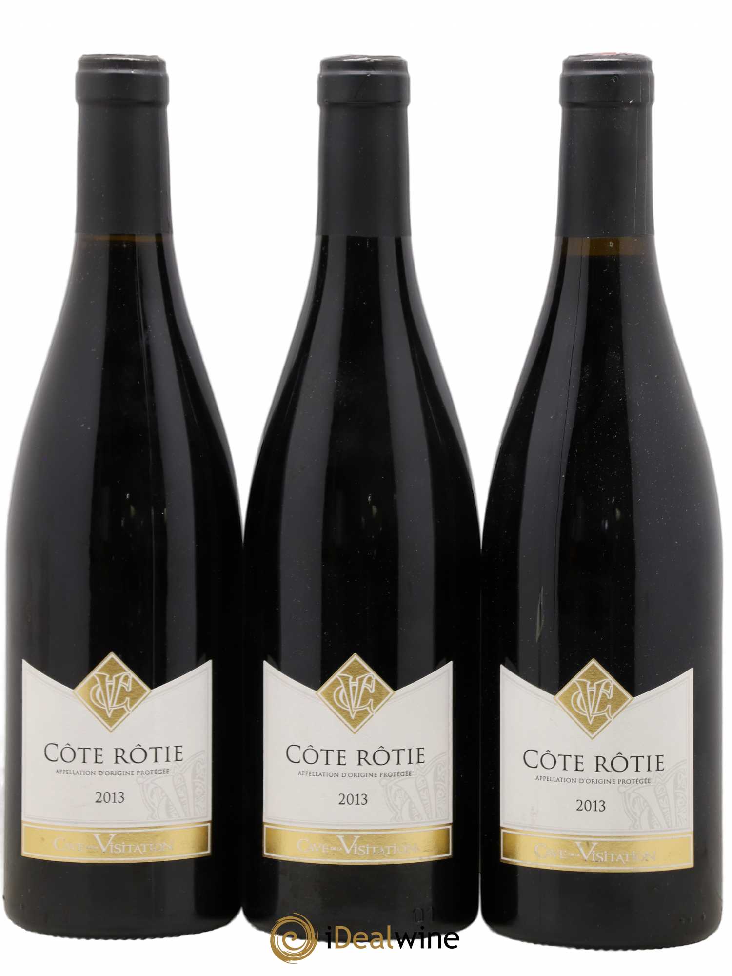 Côte-Rôtie Cave De La Visitation 2013 - Posten von 3 Flaschen - 0