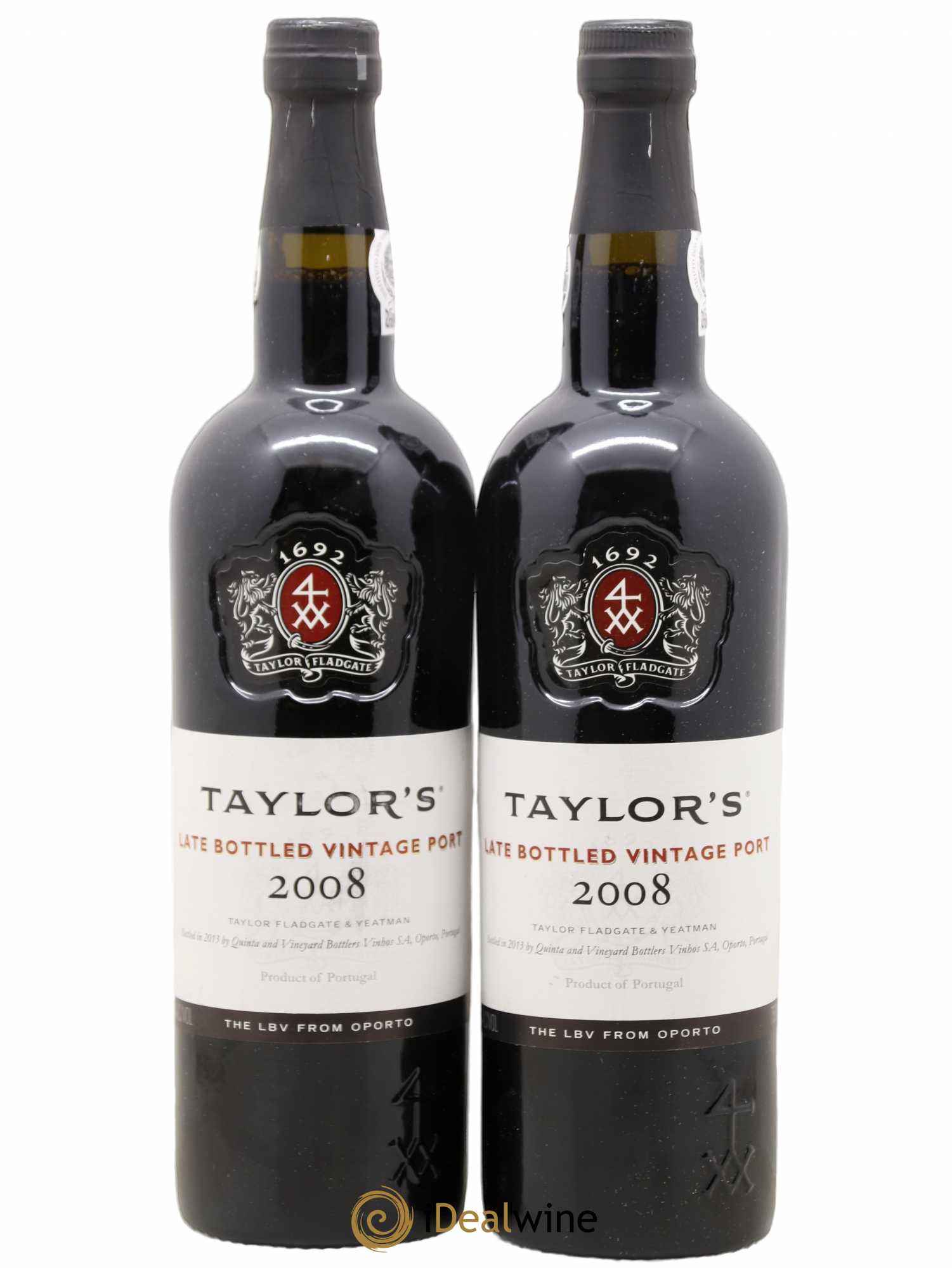 Porto LBV Taylor's 2008 - Posten von 2 Flaschen - 0