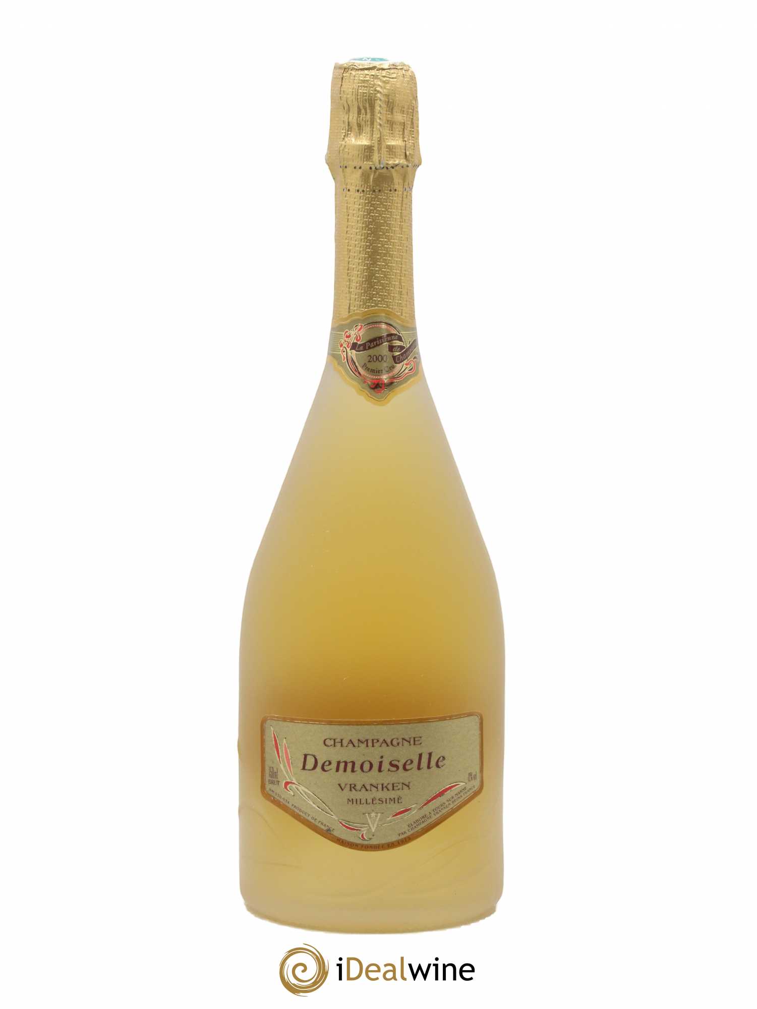 Champagne La Demoiselle Grande Cuvée Maison Vranken 2000 - Posten von 1 Flasche - 0