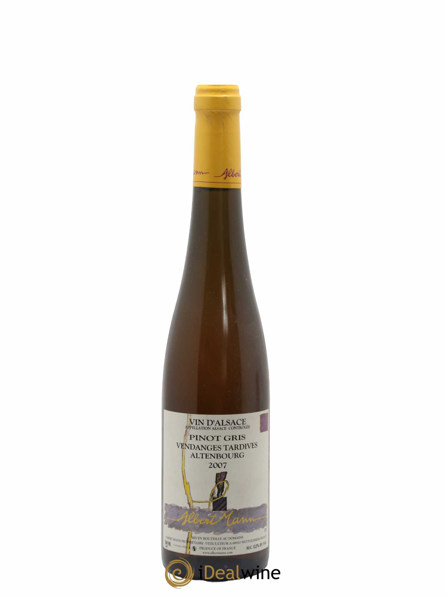 Pinot Gris (Tokay) Vendanges Tardives Altenbourg Albert Mann 50cl 2007 - Lotto di 1 bottiglia - 0