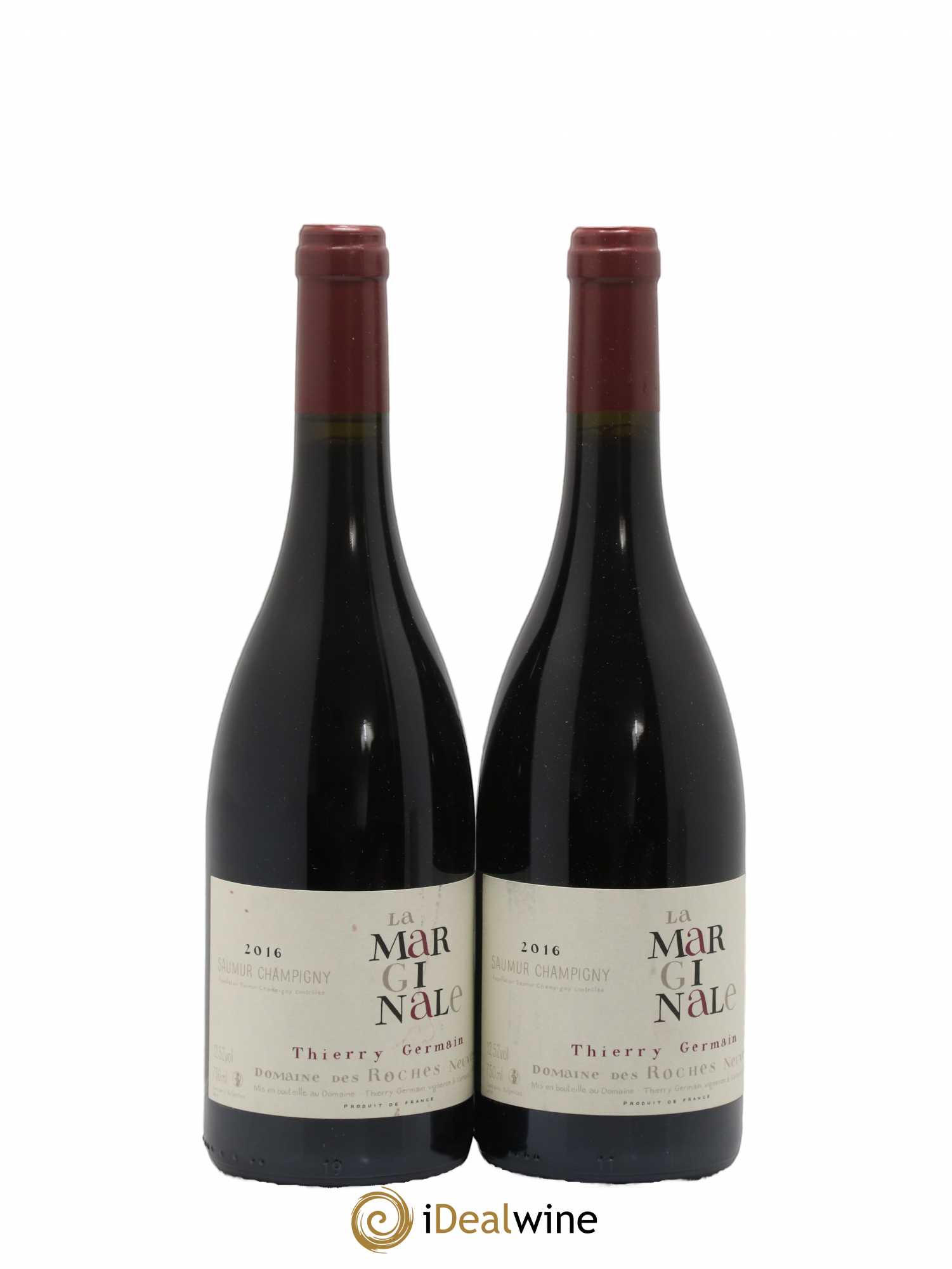 Saumur-Champigny La Marginale Domaine des Roches Neuves - Thierry Germain 2016 - Lot de 2 bouteilles - 0
