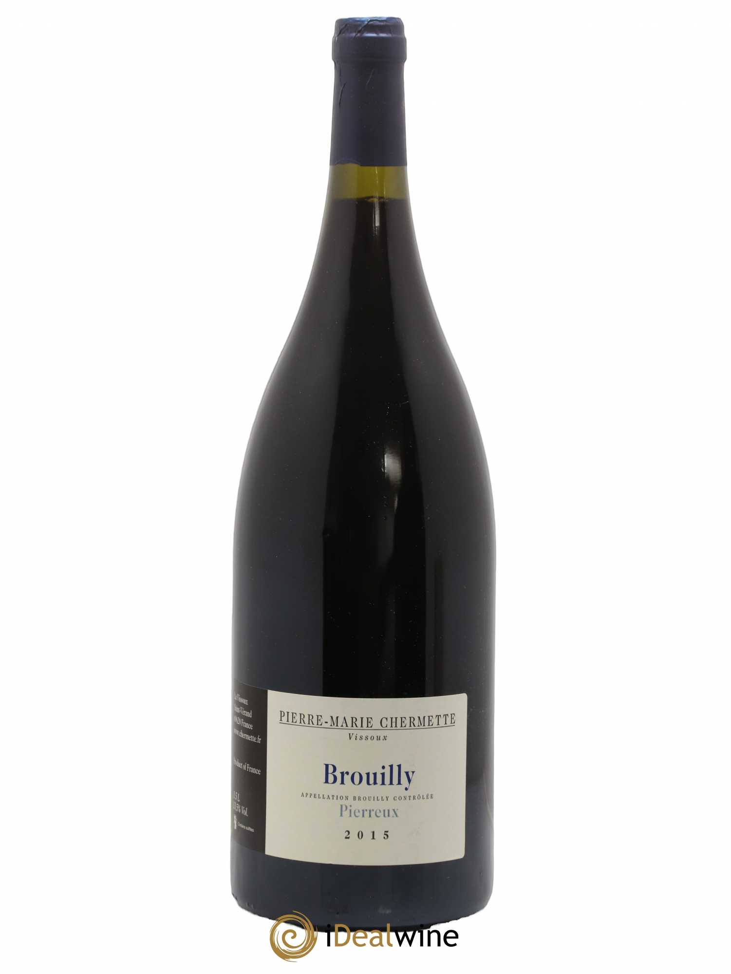 Brouilly Pierreux Domaine du Vissoux - P-M. Chermette 2015 - Lot de 1 magnum - 0