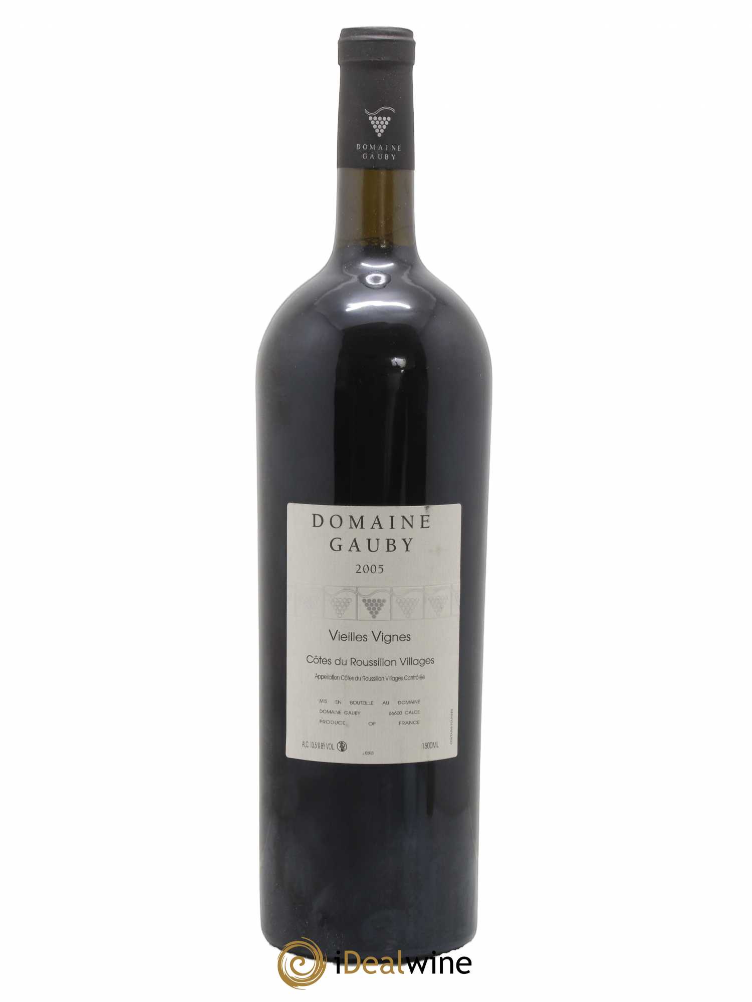Côtes du Roussillon Villages Vieilles vignes Gauby (Domaine) 2005 - Lot de 1 magnum - 0