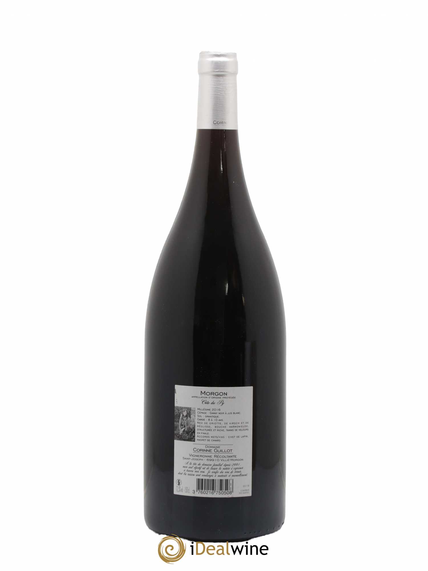 Morgon Cote du Py Corinne Guillot (sans prix de réserve) 2016 - Posten von 1 Magnum - 1