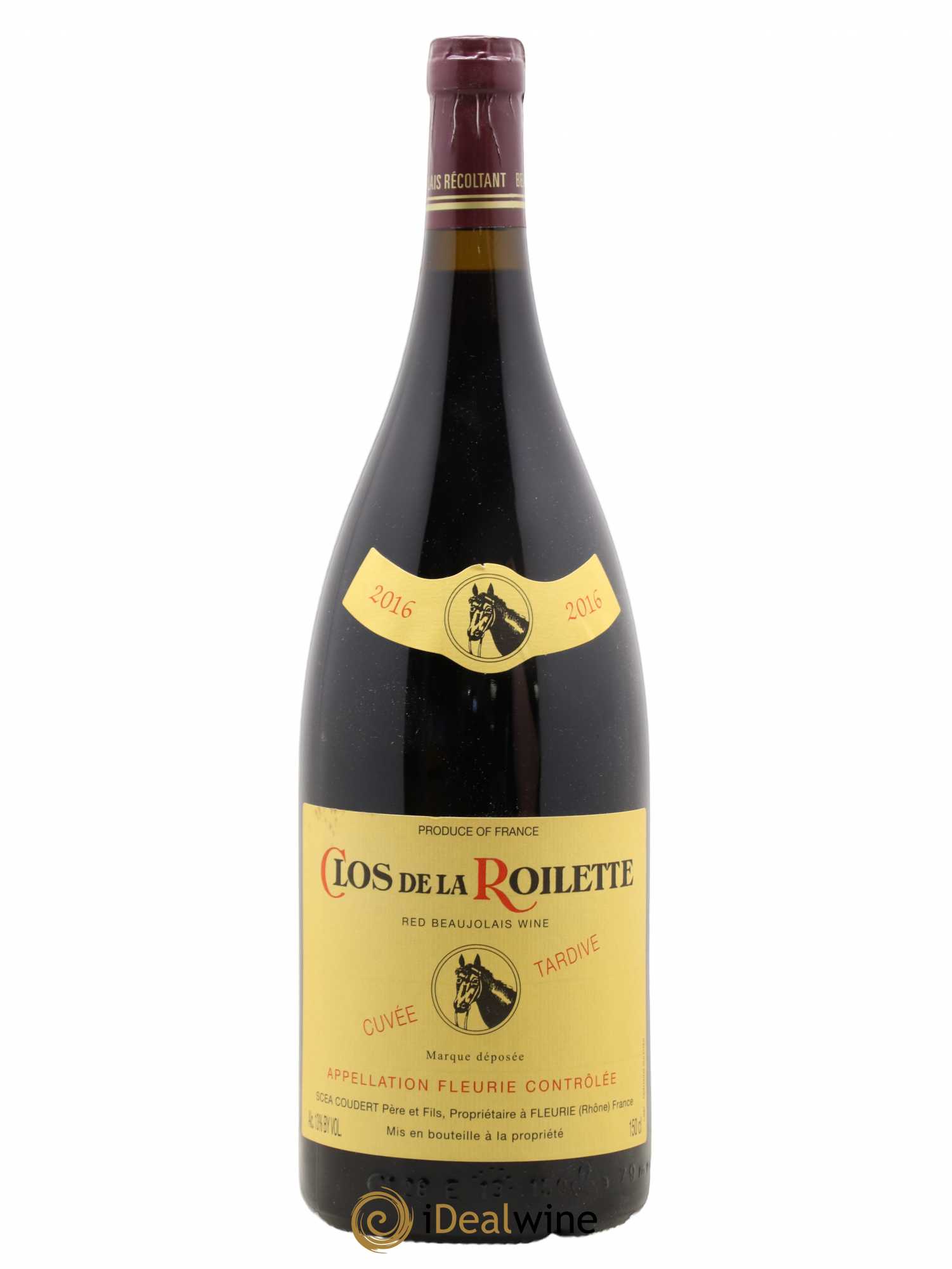 Fleurie Cuvée Tardive Clos de la Roilette 2016 - Lot de 1 magnum - 0