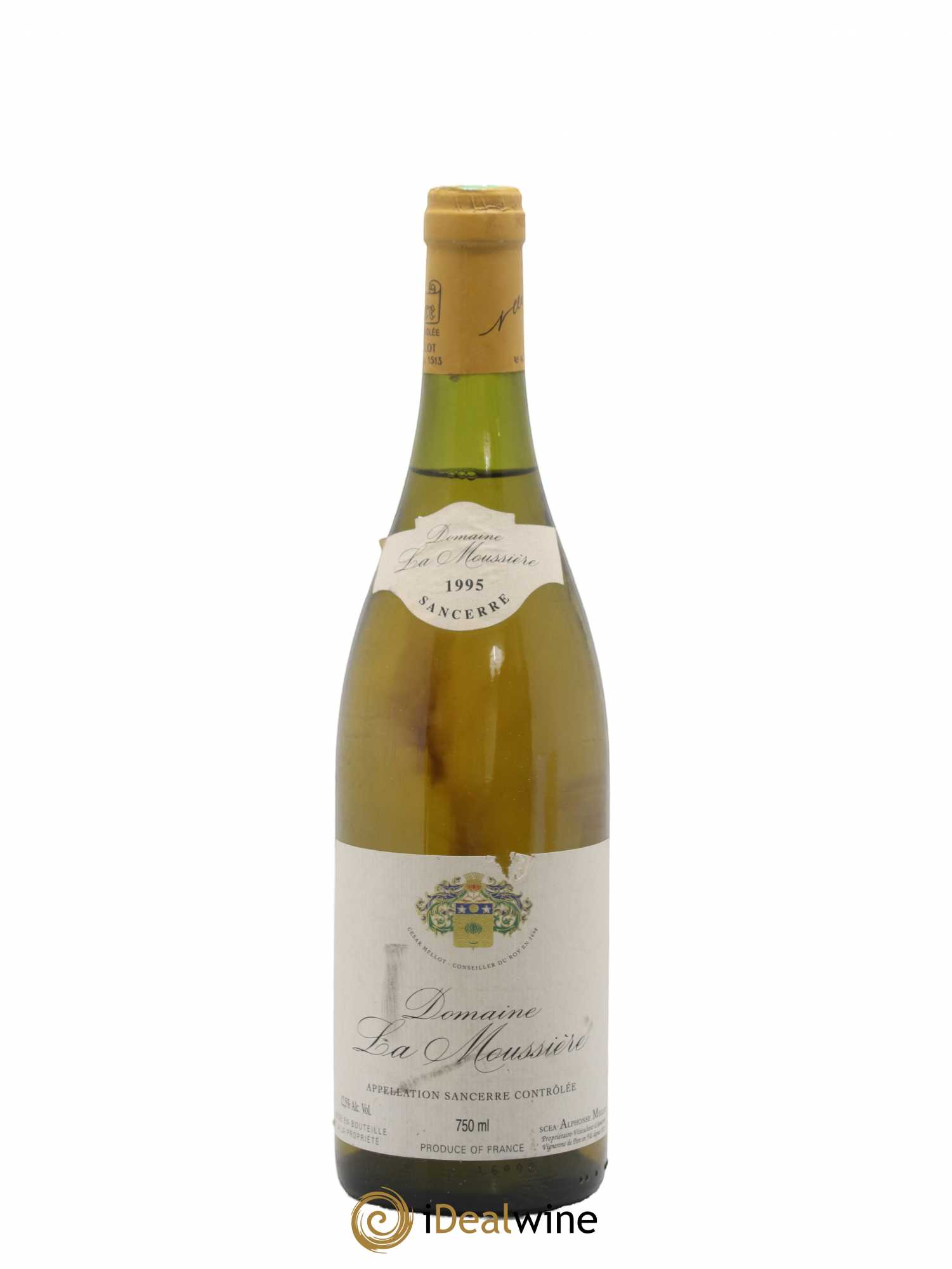 Sancerre La Moussière Alphonse Mellot 1995 - Lot de 1 bouteille - 0