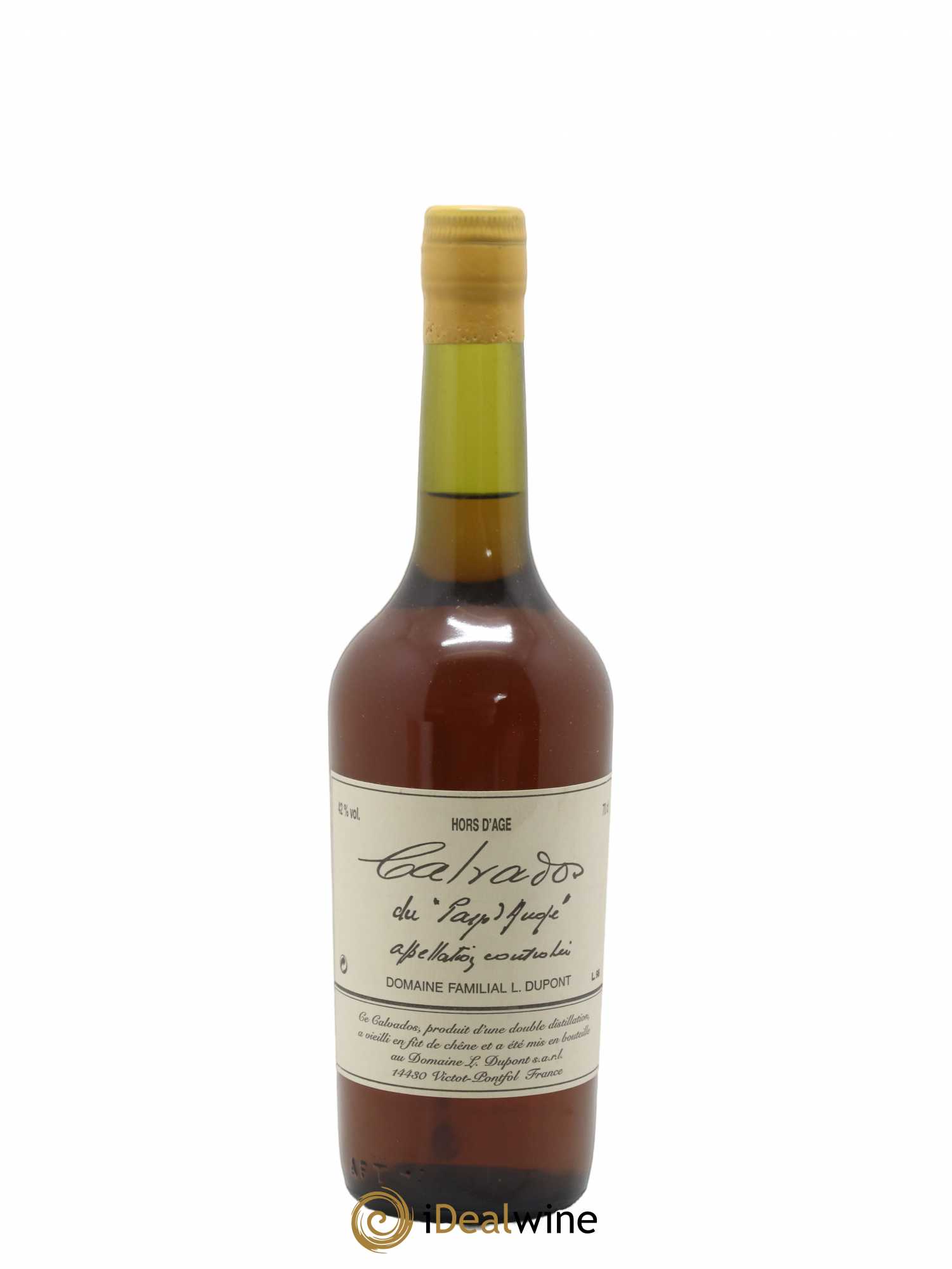 Calvados hors d'age Domaine Dupont - Posten von 1 Flasche - 0