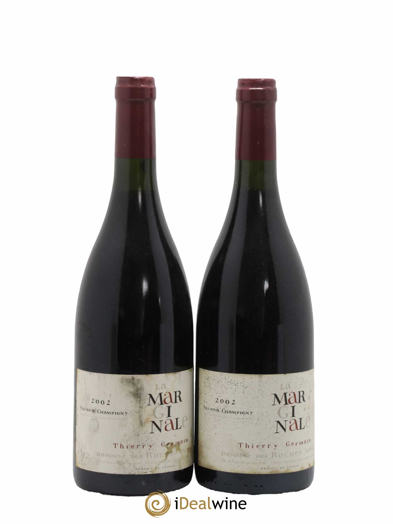 Saumur-Champigny La Marginale Domaine des Roches Neuves - Thierry Germain 2002 - Lot de 2 bouteilles - 0