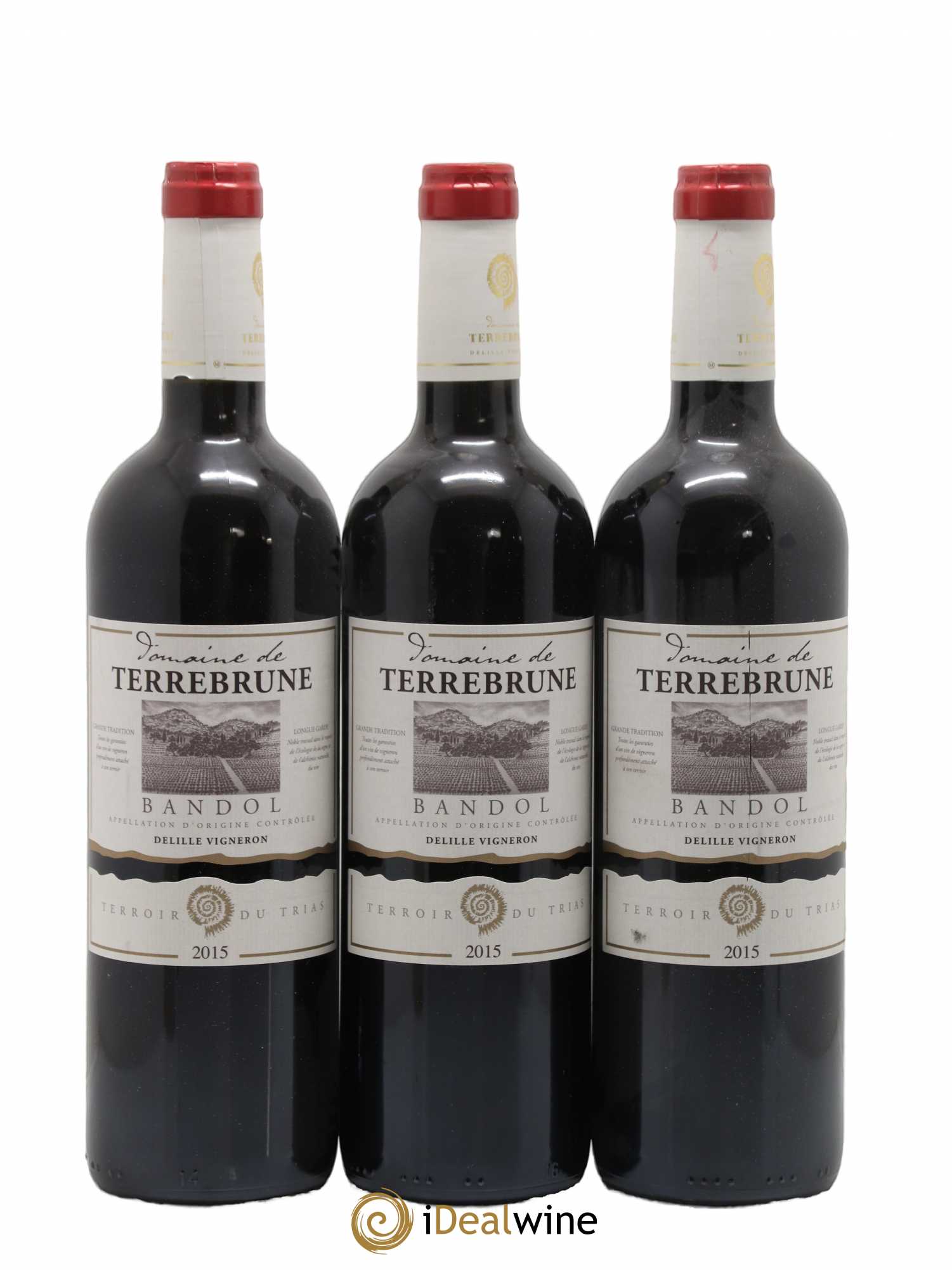 Bandol Terrebrune (Domaine de) 2015 - Lot de 3 bouteilles - 0